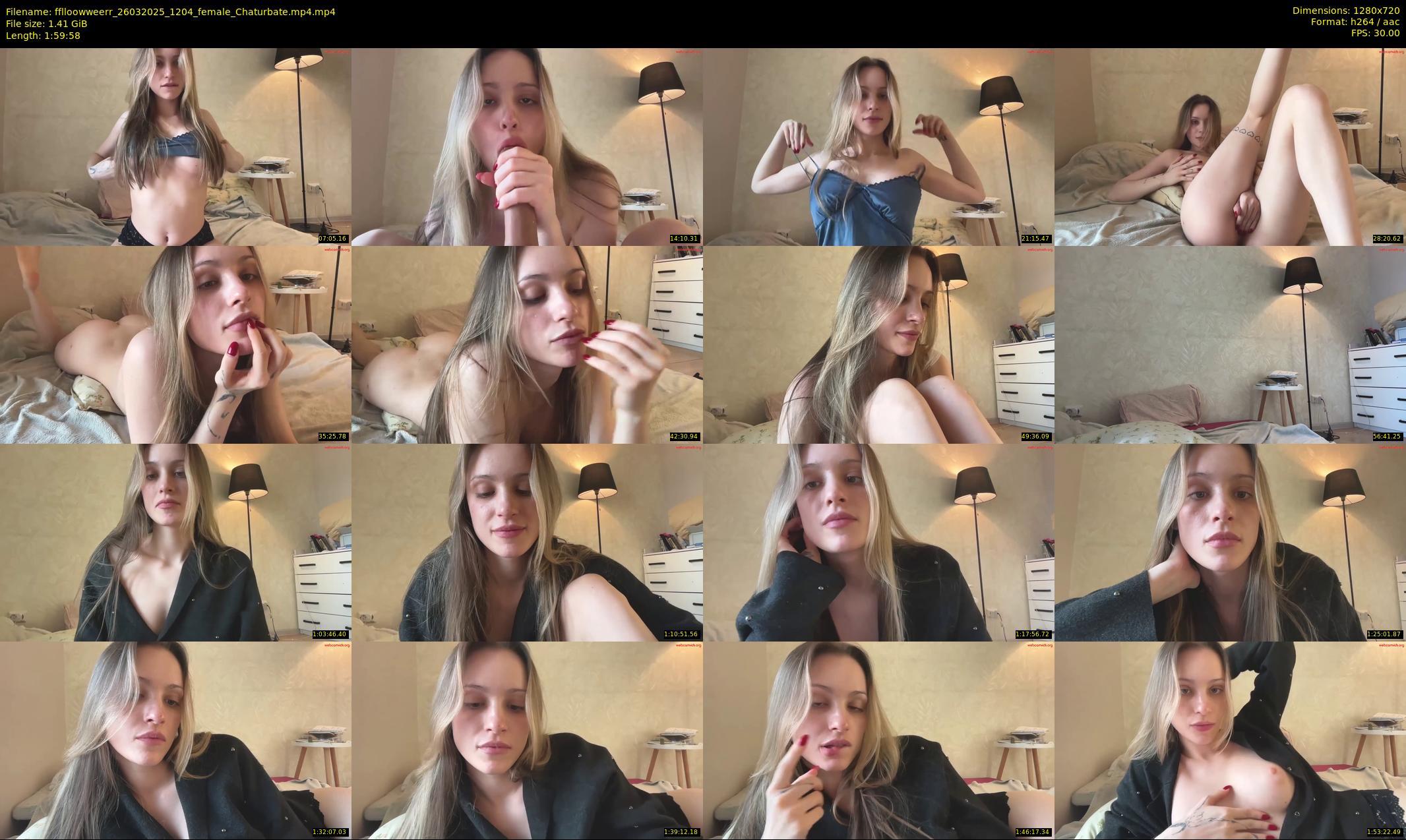 fflloowweerr — 120 minute Chaturbate couple cam show recording, 720p, Mar 26, 2025