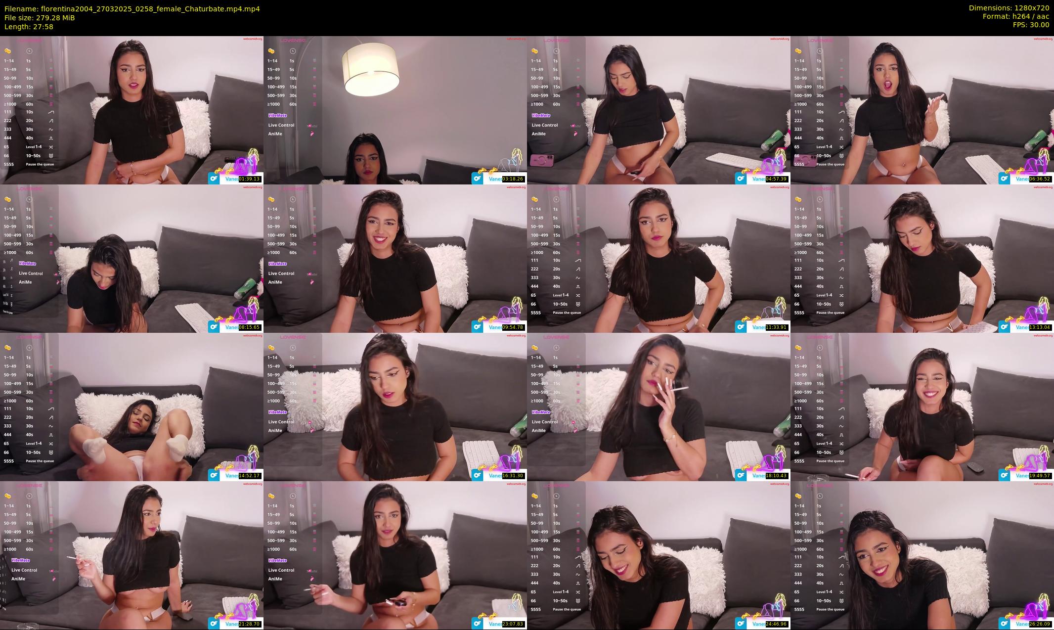 florentina2004 — 28 minute Chaturbate female cam show recording, 720p, Mar 27, 2025