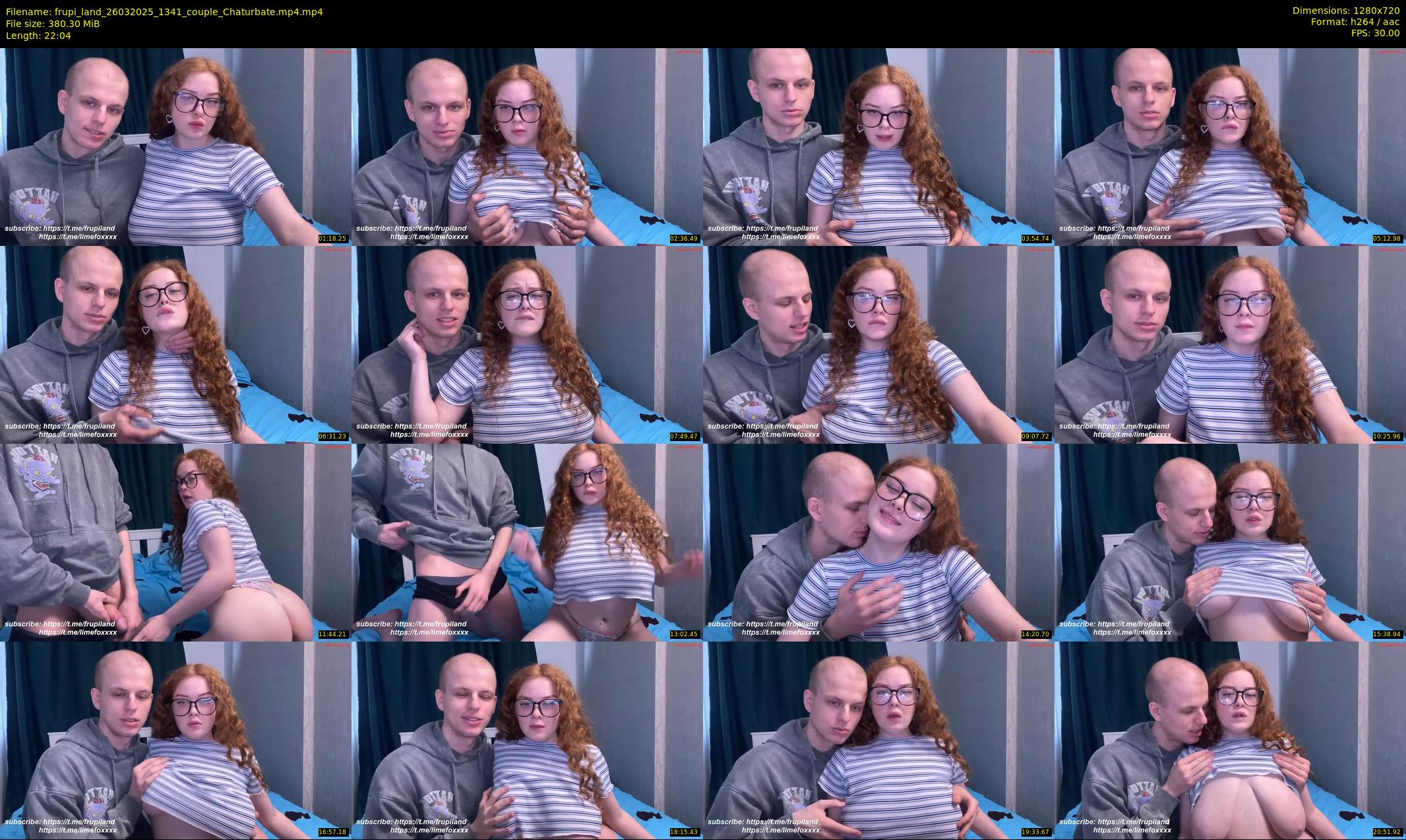 frupi_land — 23 minute Chaturbate couple cam show recording, 720p, Mar 26, 2025