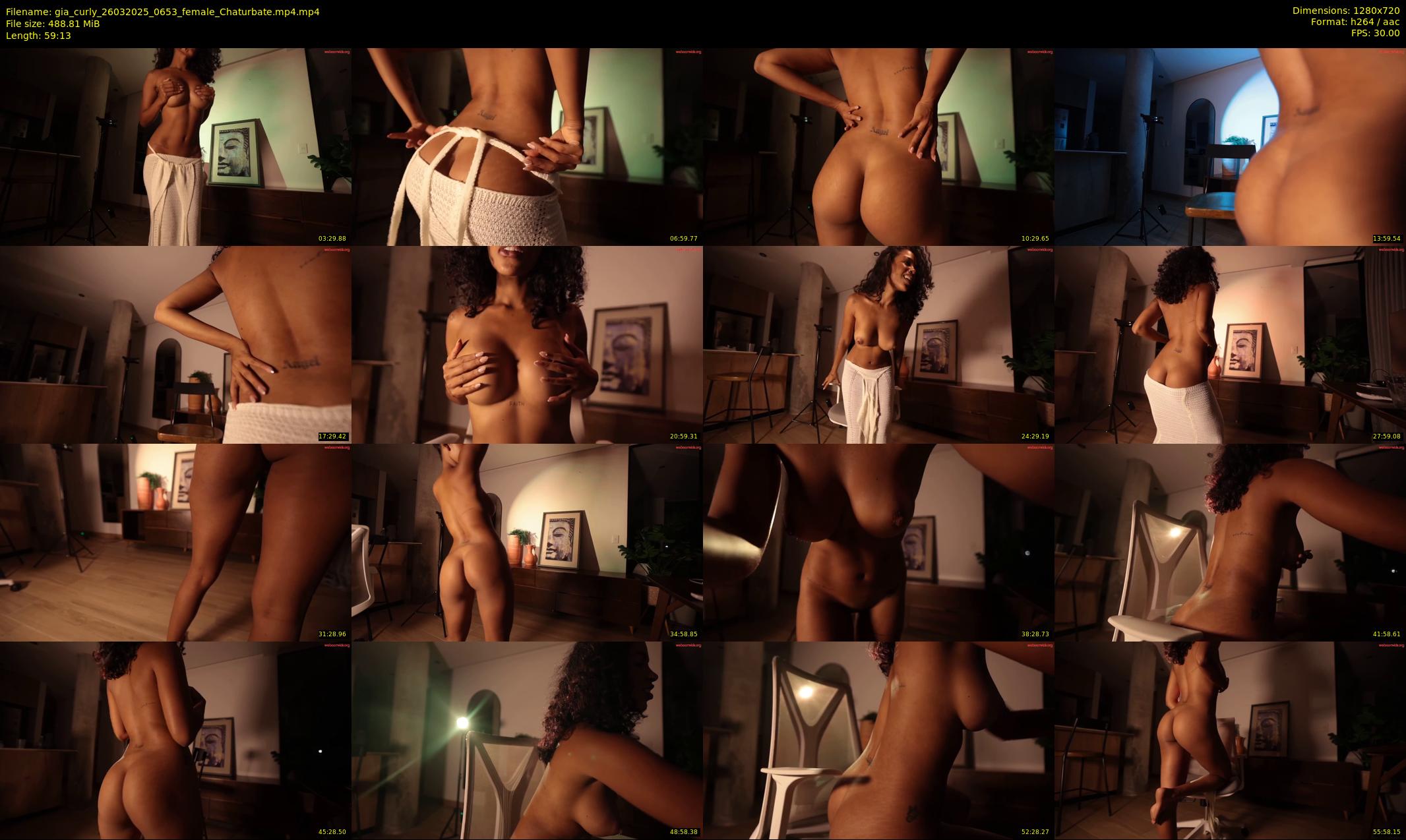 gia_curly — 60 minute Chaturbate female cam show recording, 720p, Mar 26, 2025