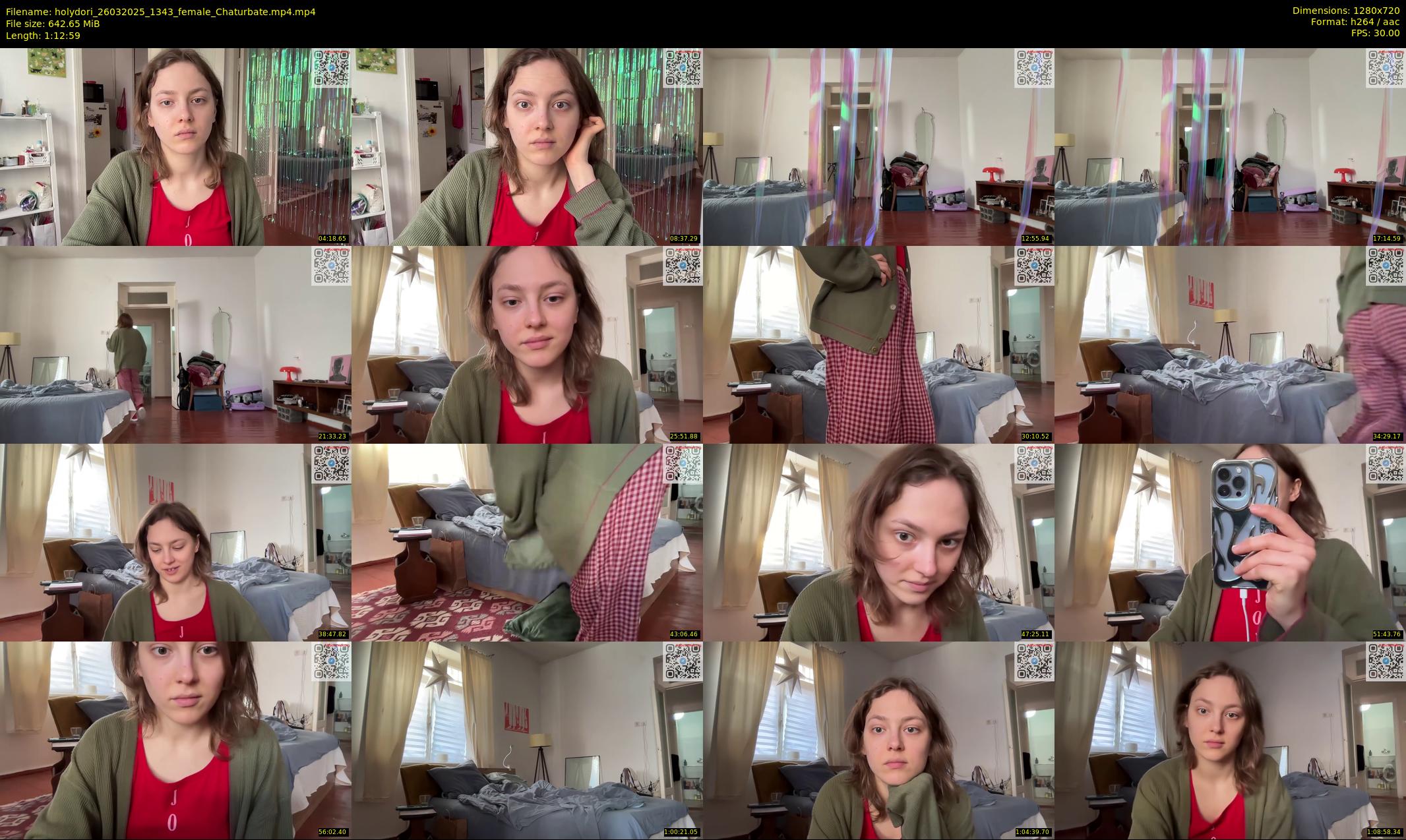 holydori — 73 minute Chaturbate female cam show recording, 720p, Mar 26, 2025