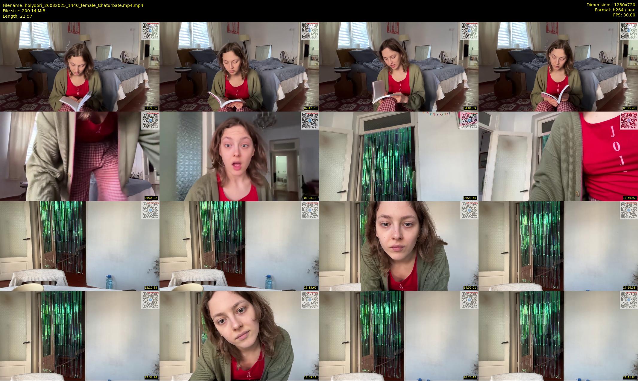 holydori — 23 minute Chaturbate female cam show recording, 720p, Mar 26, 2025