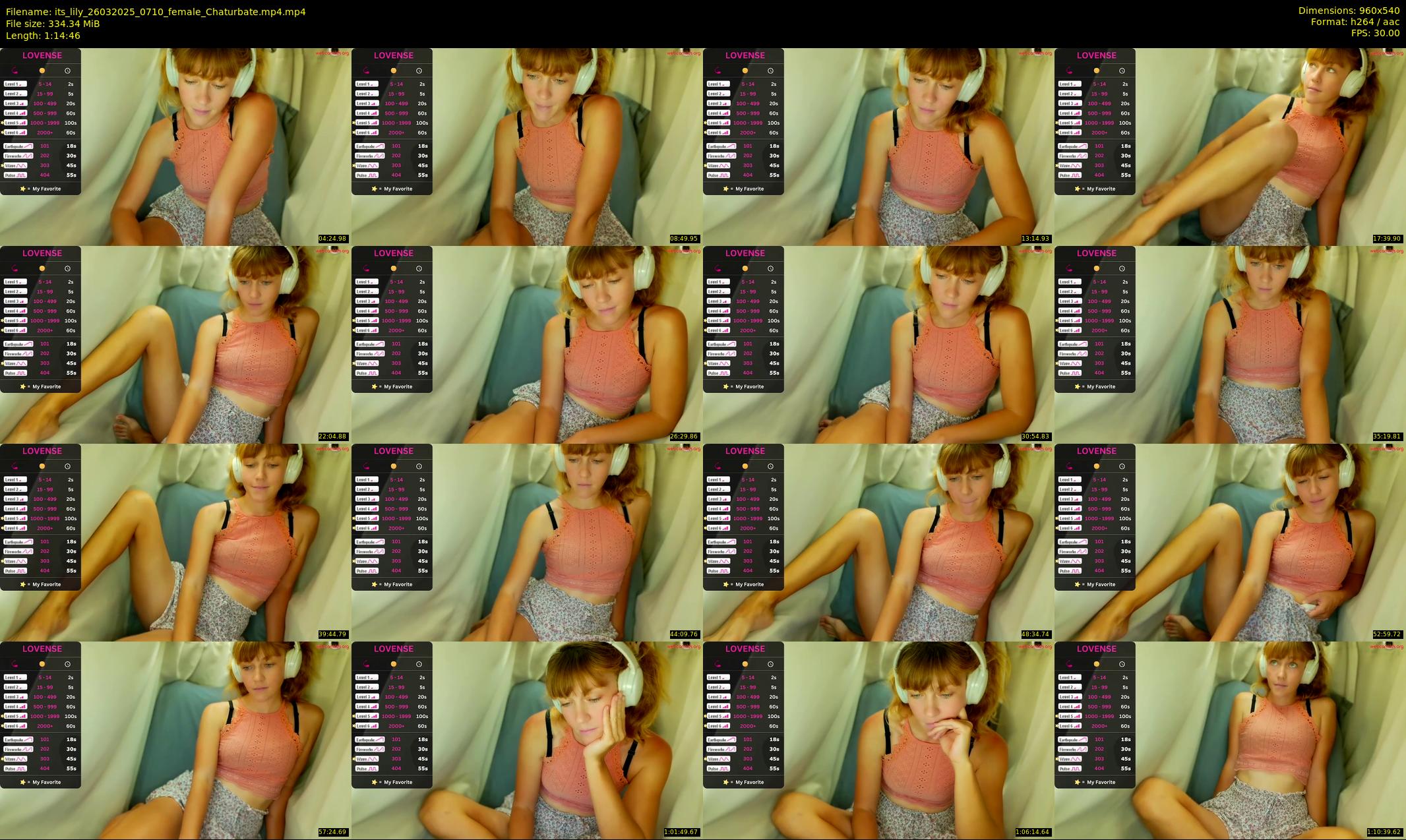 its_lily — 75 minute Chaturbate female cam show recording, 480p, Mar 26, 2025