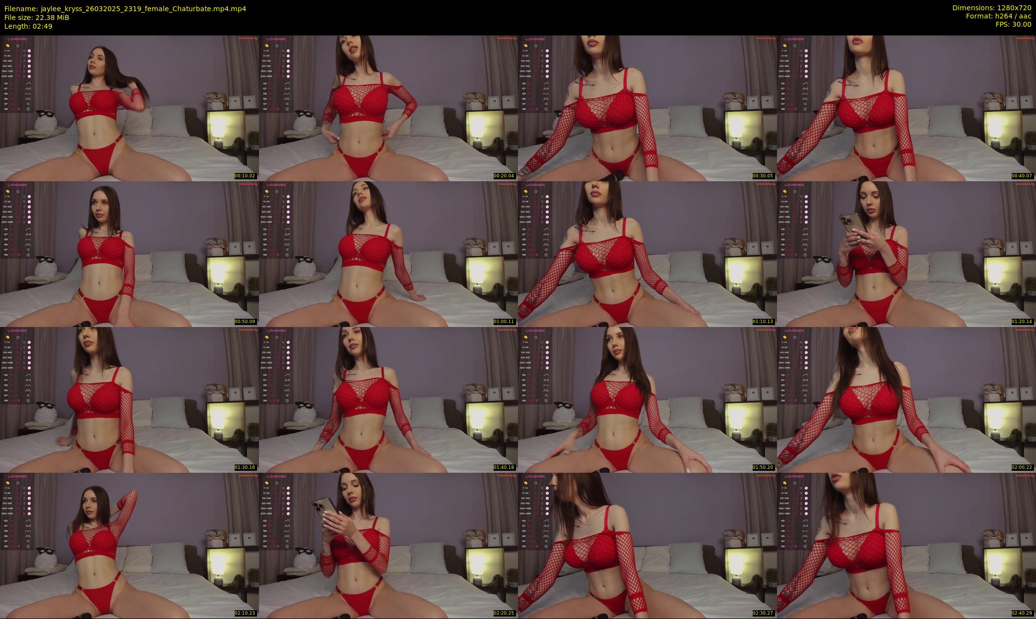 jaylee_kryss — 3 minute Chaturbate female cam show recording, 720p, Mar 26, 2025