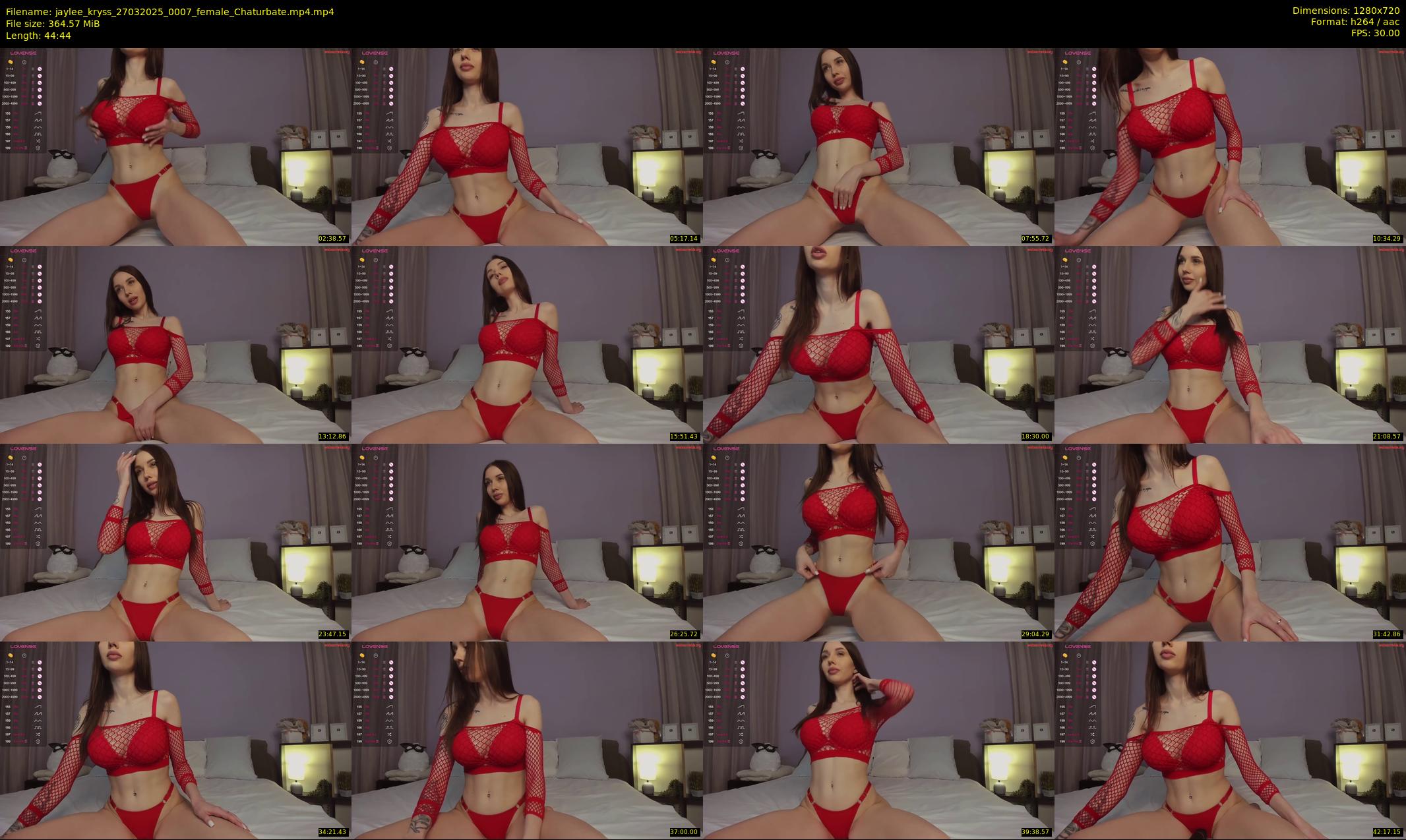 jaylee_kryss — 45 minute Chaturbate female cam show recording, 720p, Mar 27, 2025