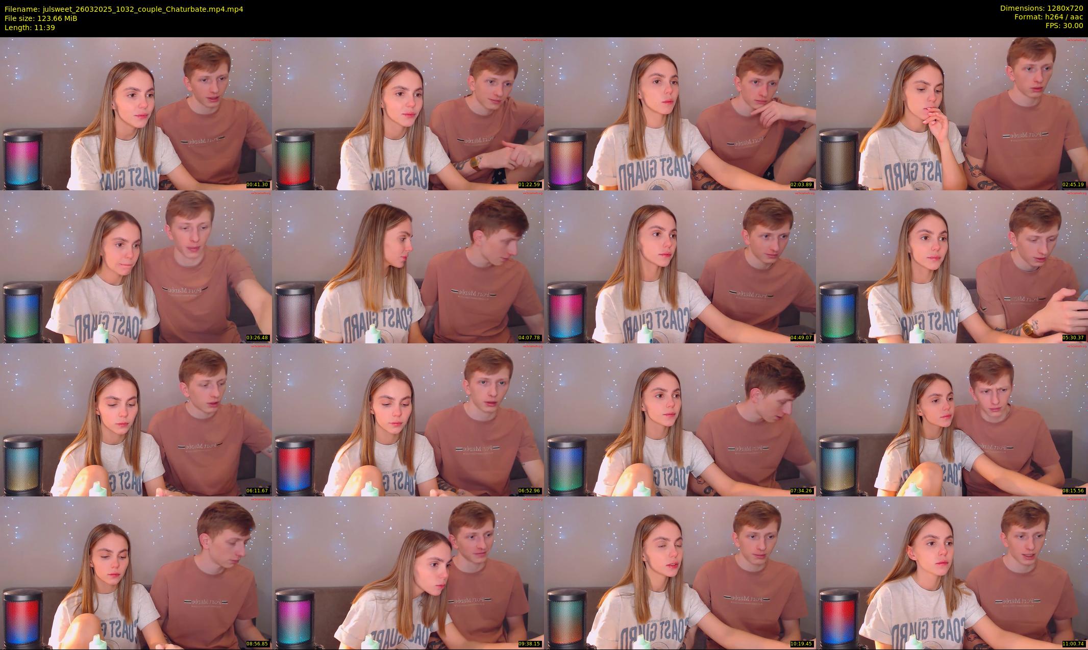 julsweet — 12 minute Chaturbate male cam show recording, 720p, Mar 26, 2025