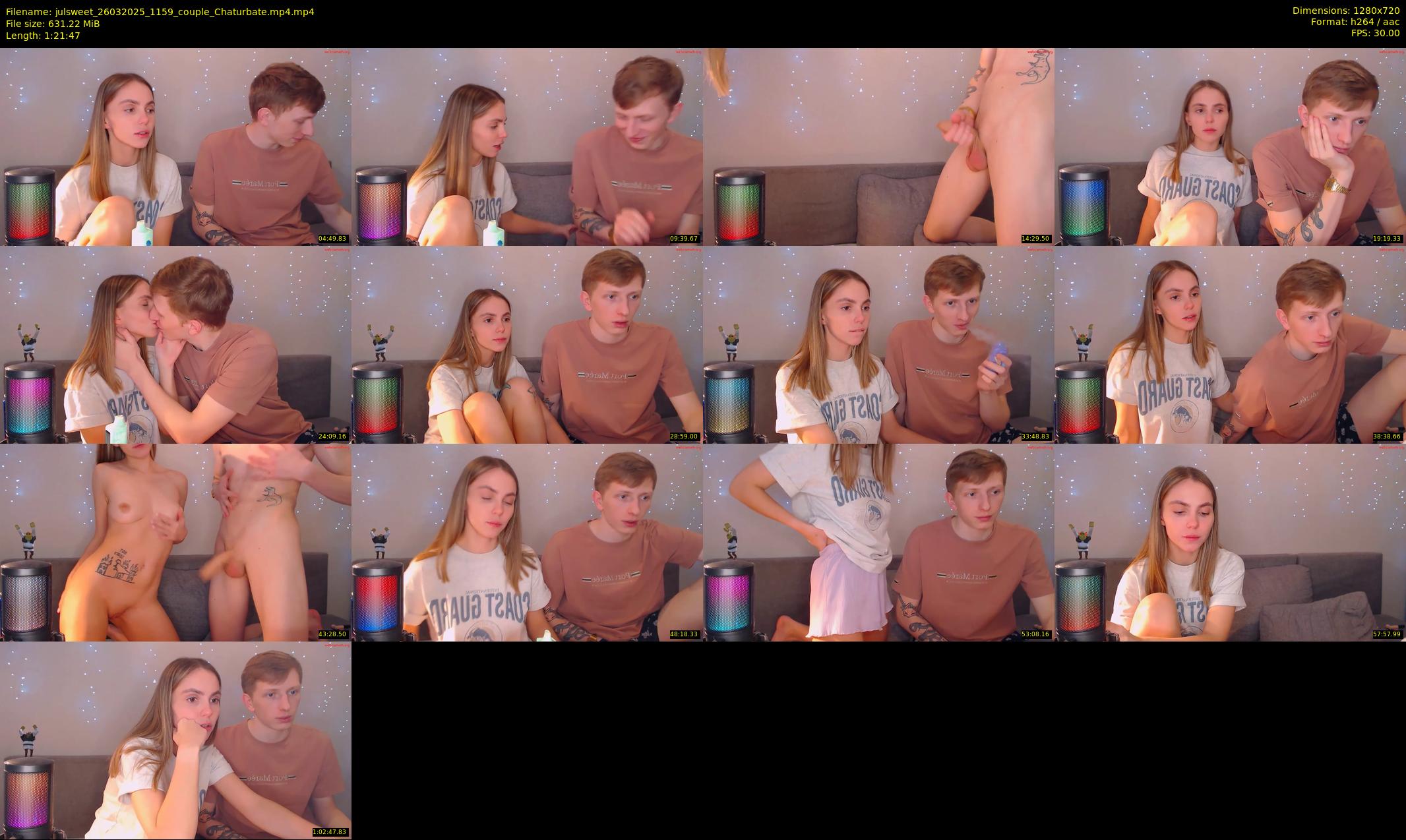 julsweet — 82 minute Chaturbate male cam show recording, 720p, Mar 26, 2025