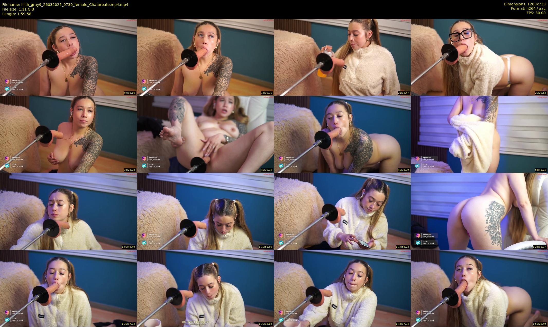 lilith_gray9 — 120 minute Chaturbate female cam show recording, 720p, Mar 26, 2025