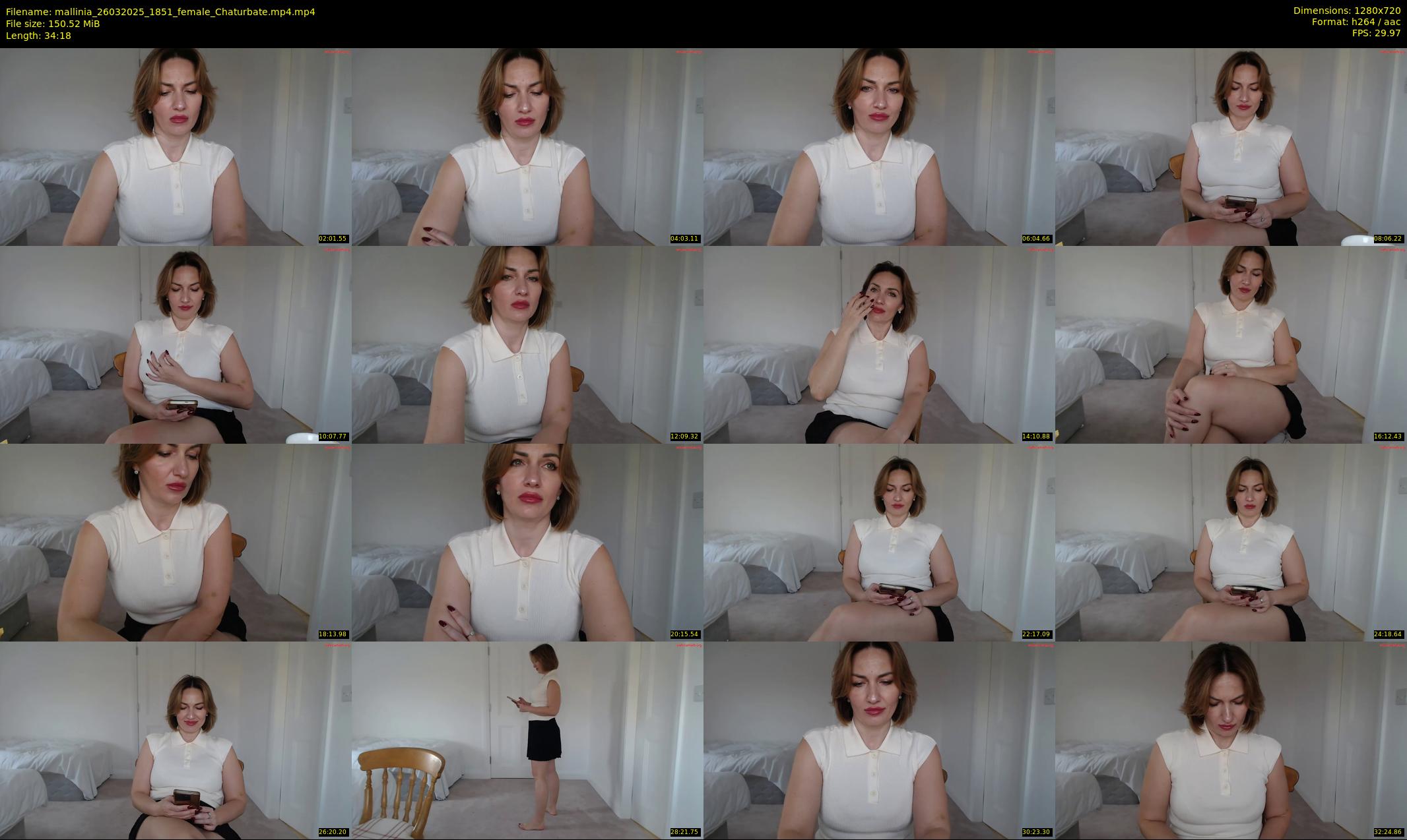 mallinia — 35 minute Chaturbate female cam show recording, 720p, Mar 26, 2025
