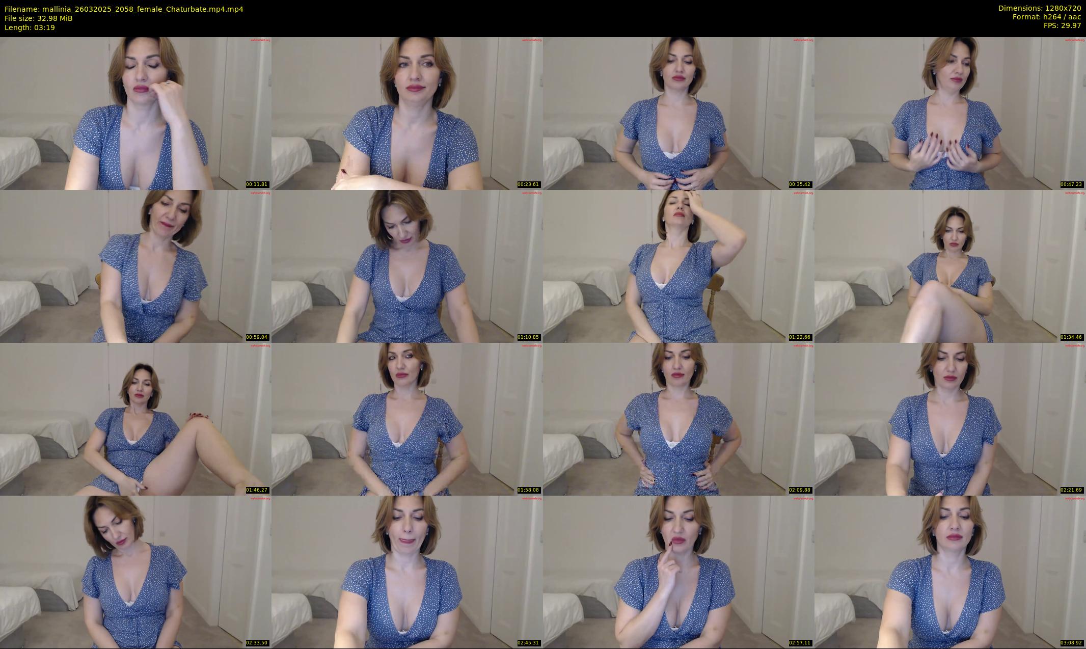 mallinia — 4 minute Chaturbate female cam show recording, 720p, Mar 26, 2025