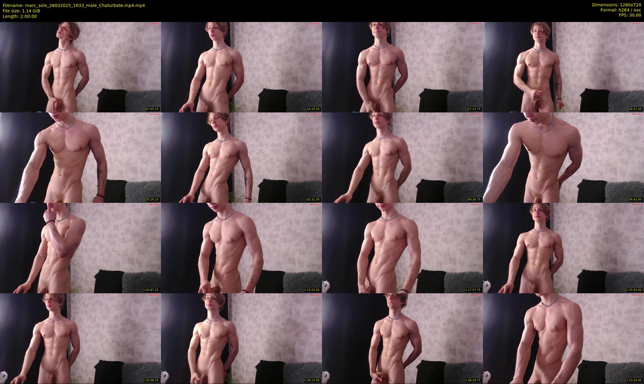 marc_solo — 120 minute Chaturbate male cam show recording, 720p, Mar 26, 2025