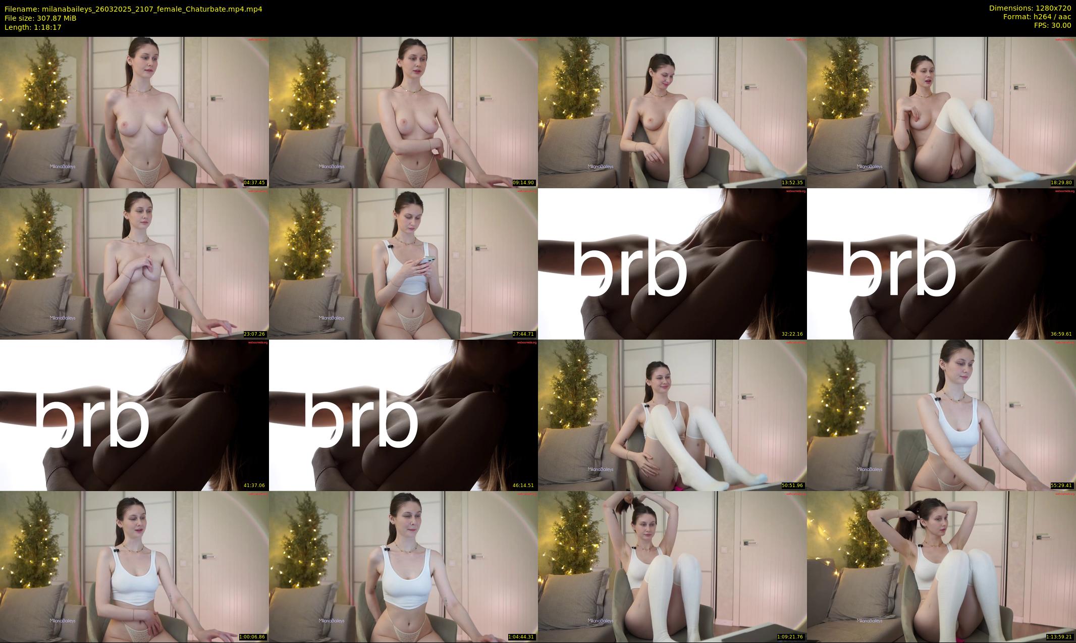 milanabaileys — 79 minute Chaturbate female cam show recording, 720p, Mar 26, 2025