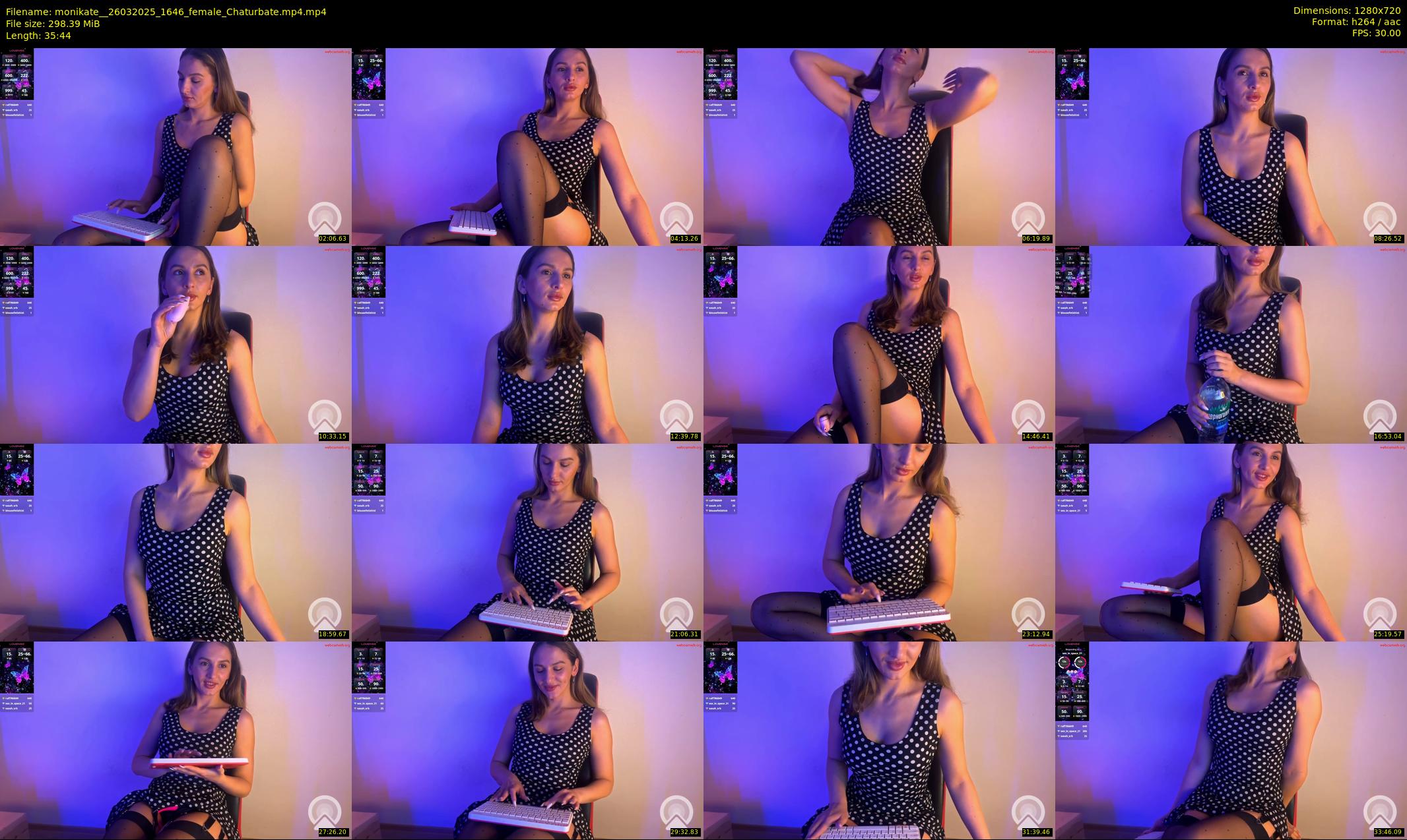 monikate_ — 36 minute Chaturbate couple cam show recording, 720p, Mar 26, 2025