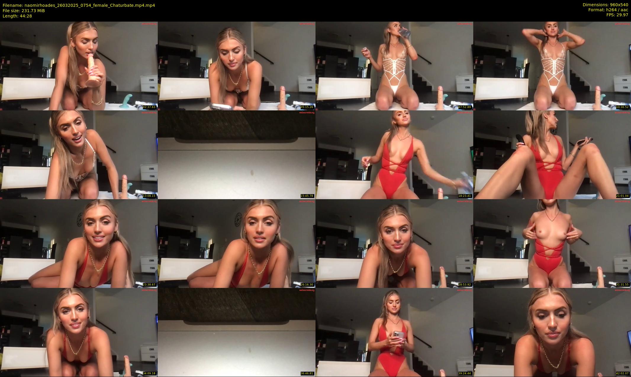 naomirhoades — 45 minute Chaturbate female cam show recording, 480p, Mar 26, 2025
