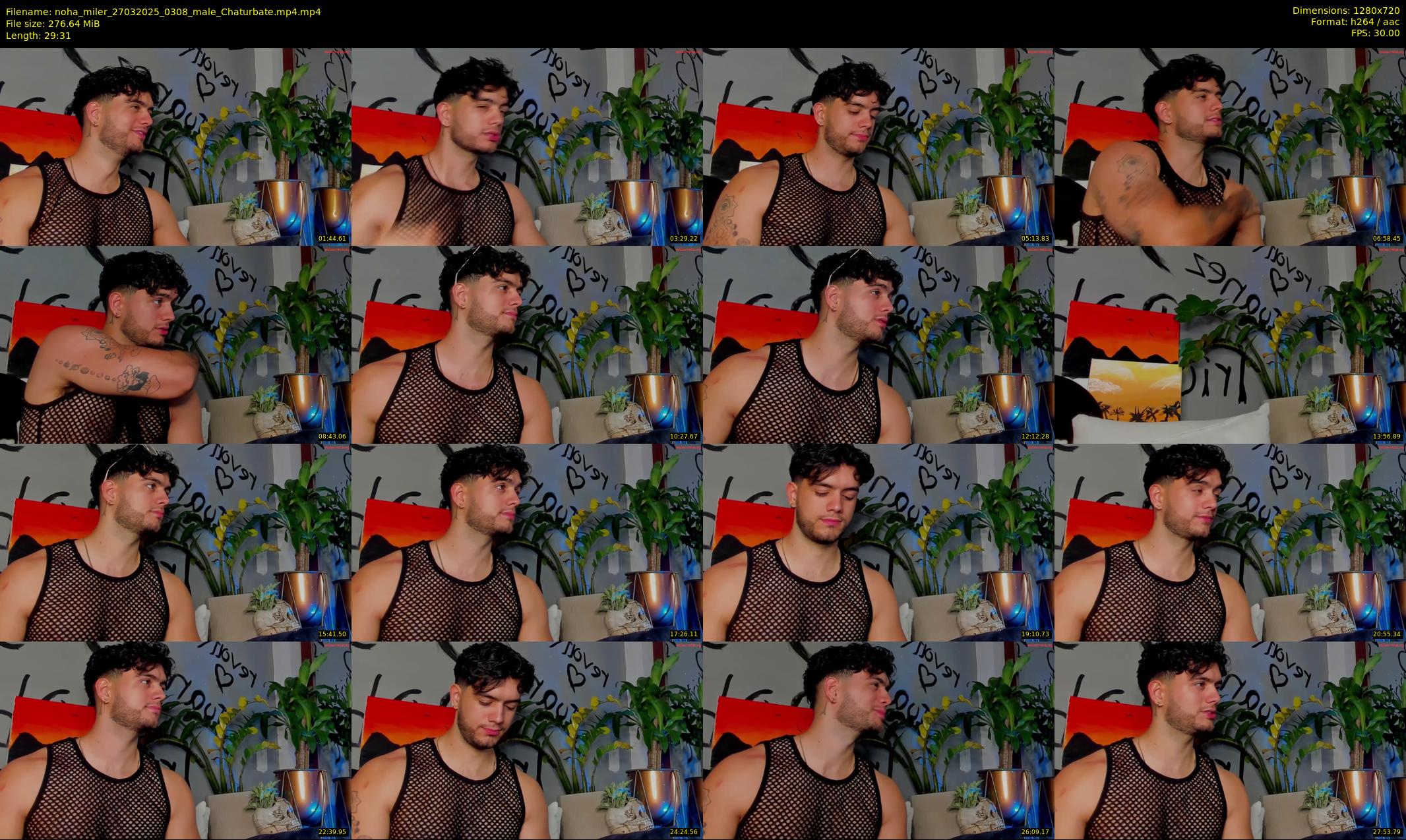 noha_miler — 30 minute Chaturbate male cam show recording, 720p, Mar 27, 2025