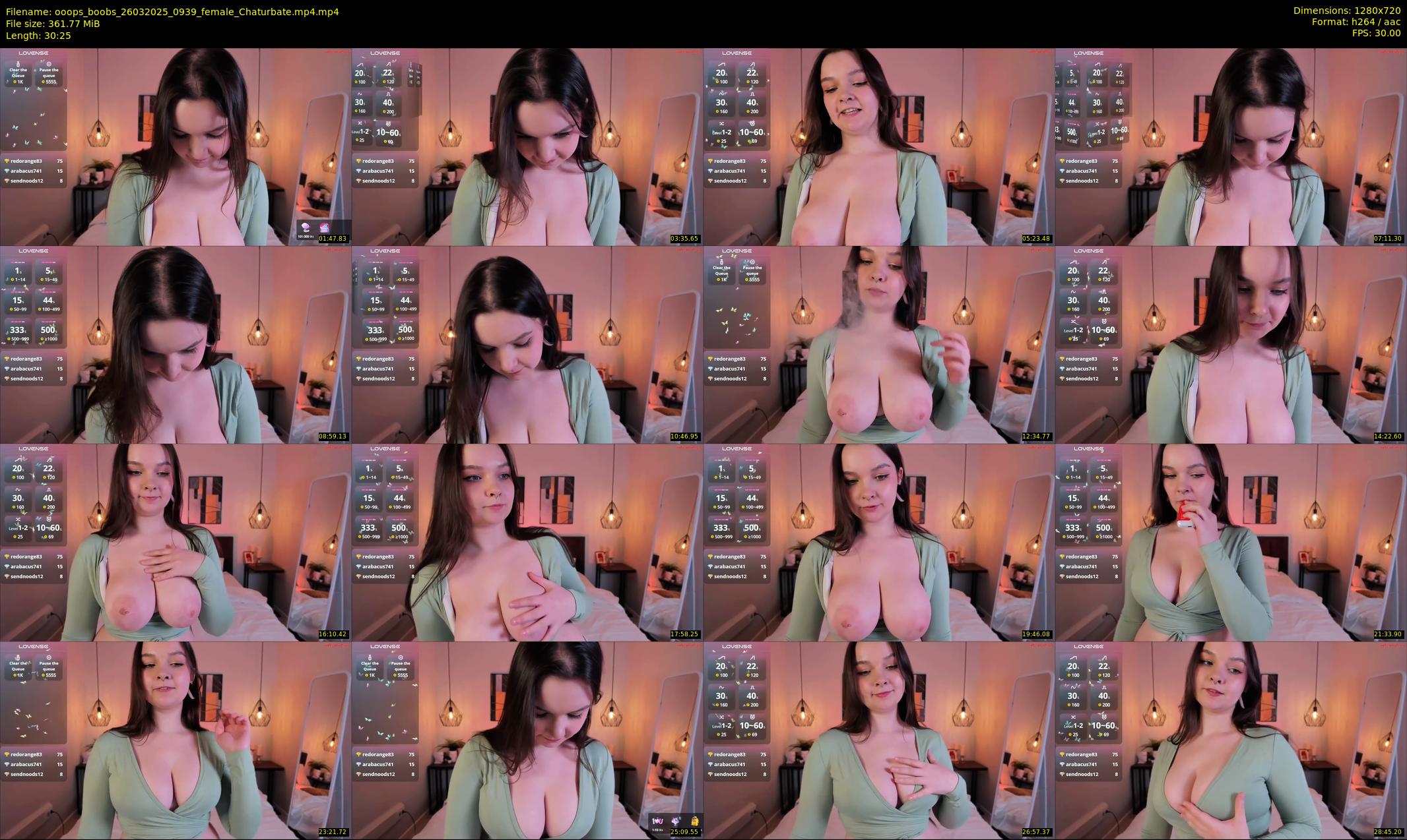 ooops_boobs — 31 minute Chaturbate female cam show recording, 720p, Mar 26, 2025