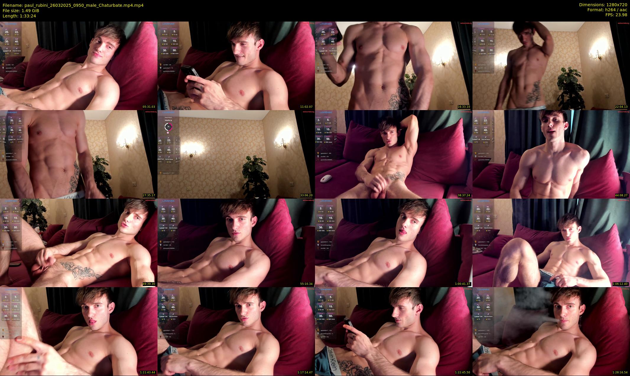 paul_rubini — 94 minute Chaturbate male cam show recording, 720p, Mar 26, 2025