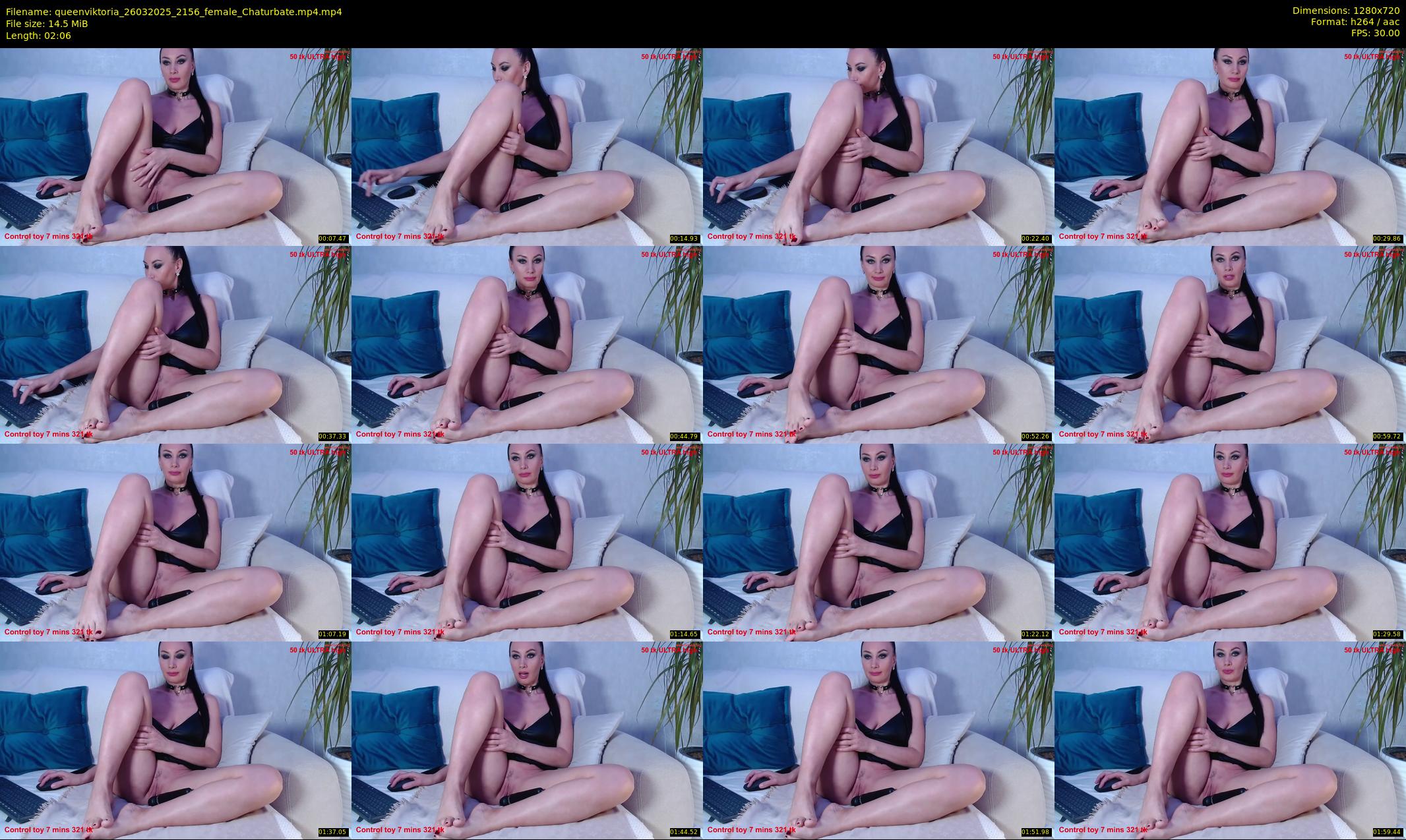 queenviktoria — 3 minute Chaturbate female cam show recording, 720p, Mar 26, 2025