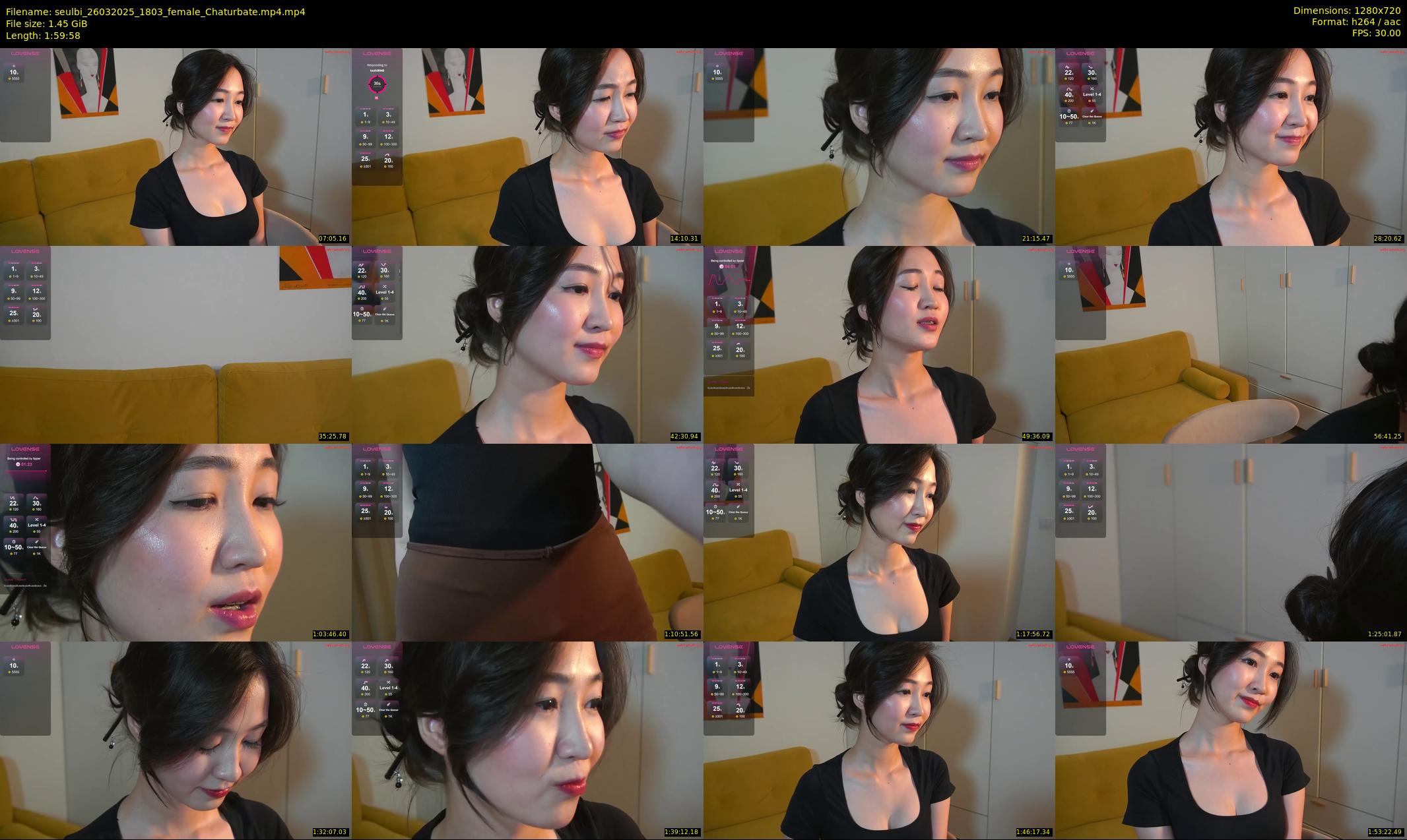 seulbi — 120 minute Chaturbate female cam show recording, 720p, Mar 26, 2025