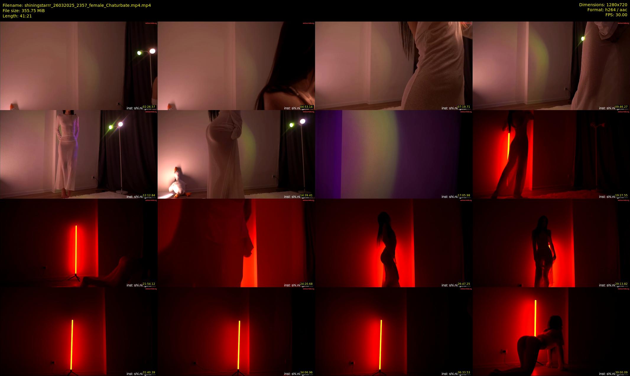shiningstarrr — 42 minute Chaturbate female cam show recording, 720p, Mar 26, 2025