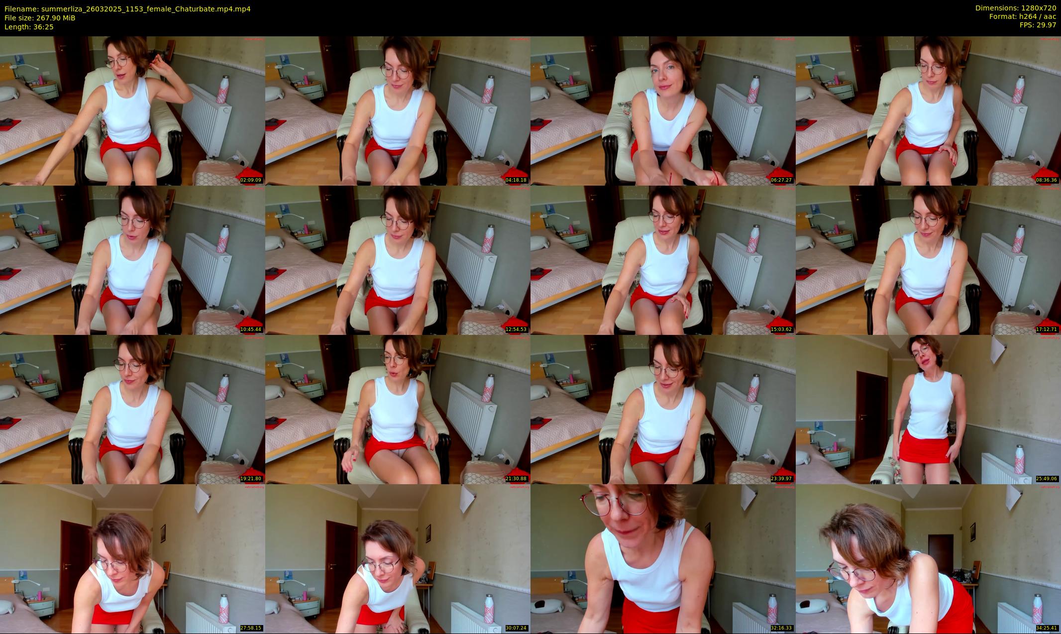 summerliza — 37 minute Chaturbate female cam show recording, 720p, Mar 26, 2025