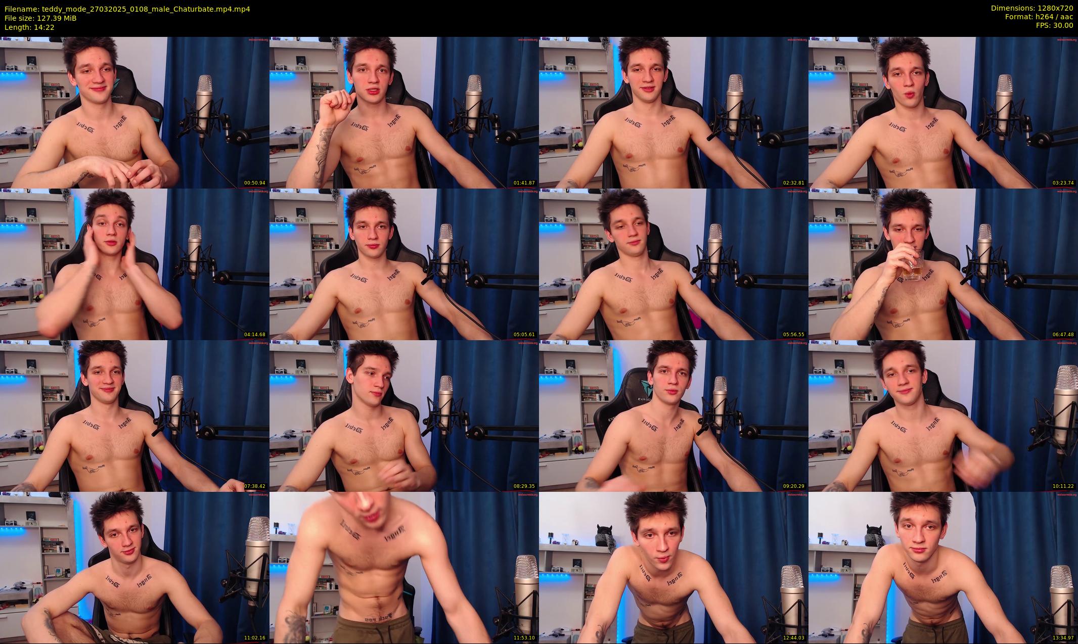 teddy_mode — 15 minute Chaturbate couple cam show recording, 720p, Mar 27, 2025
