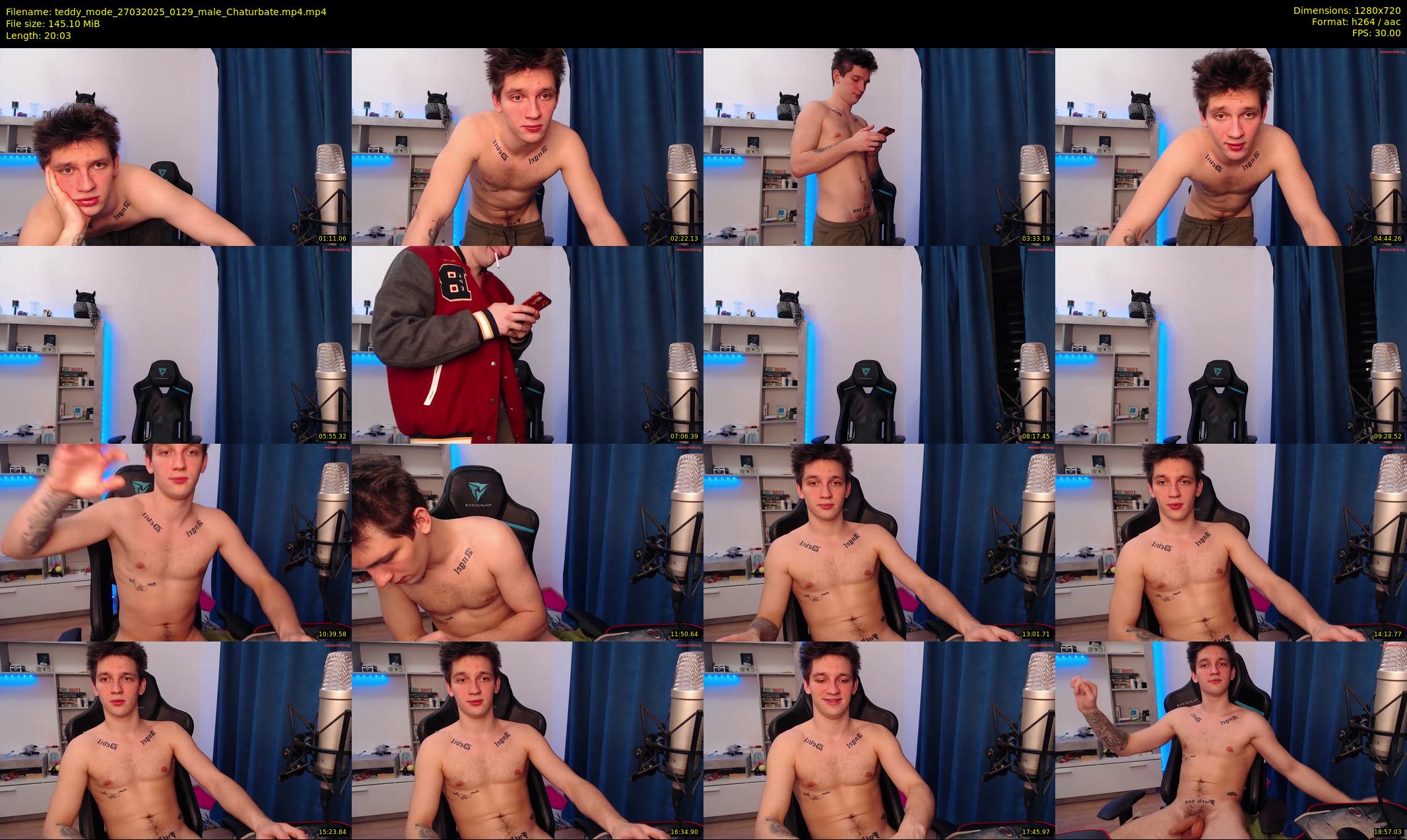 teddy_mode — 21 minute Chaturbate couple cam show recording, 720p, Mar 27, 2025