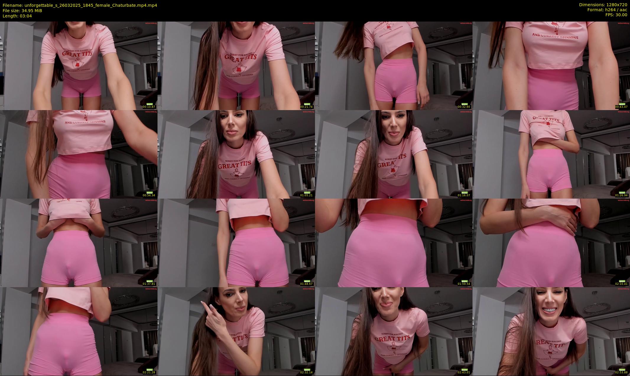 unforgettable_s — 4 minute Chaturbate female cam show recording, 720p, Mar 26, 2025
