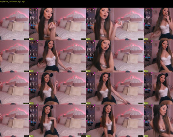 velerycute — 3 minute Chaturbate female cam show recording, 720p, Mar 26, 2025