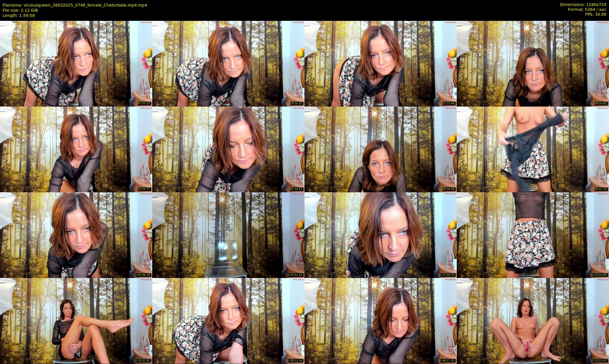 viciousqueen — 120 minute Chaturbate female cam show recording, 720p, Mar 26, 2025