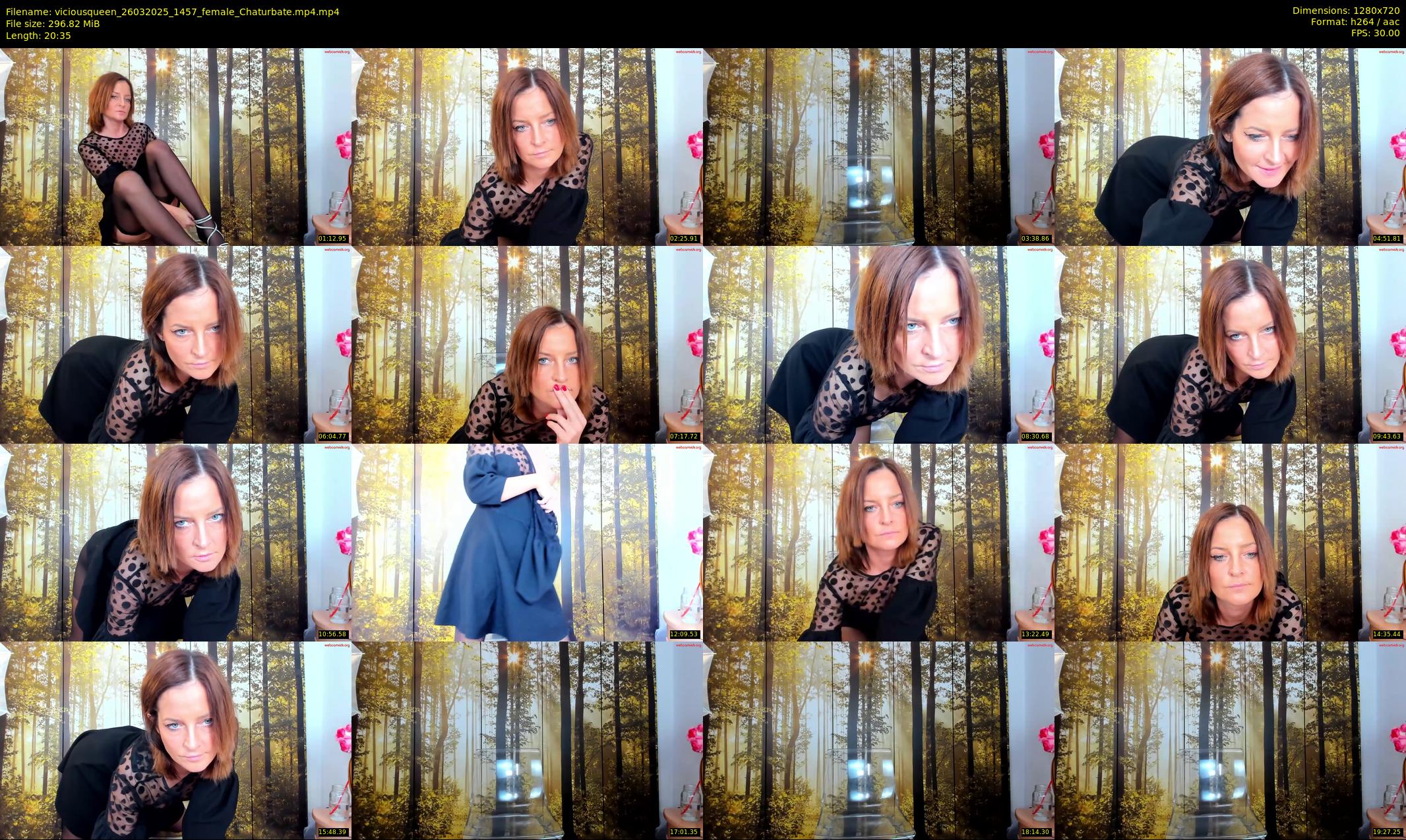 viciousqueen — 21 minute Chaturbate female cam show recording, 720p, Mar 26, 2025