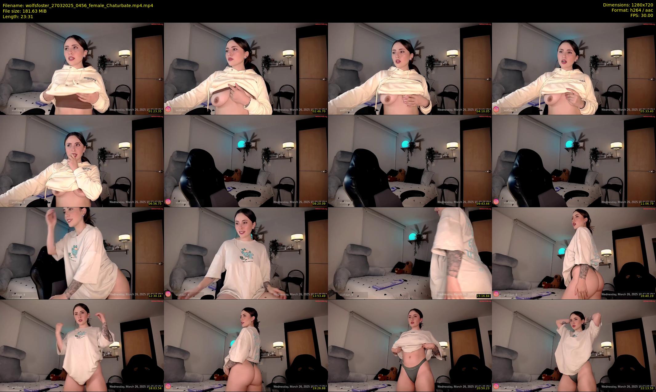 wolfsfoster — 24 minute Chaturbate couple cam show recording, 720p, Mar 27, 2025