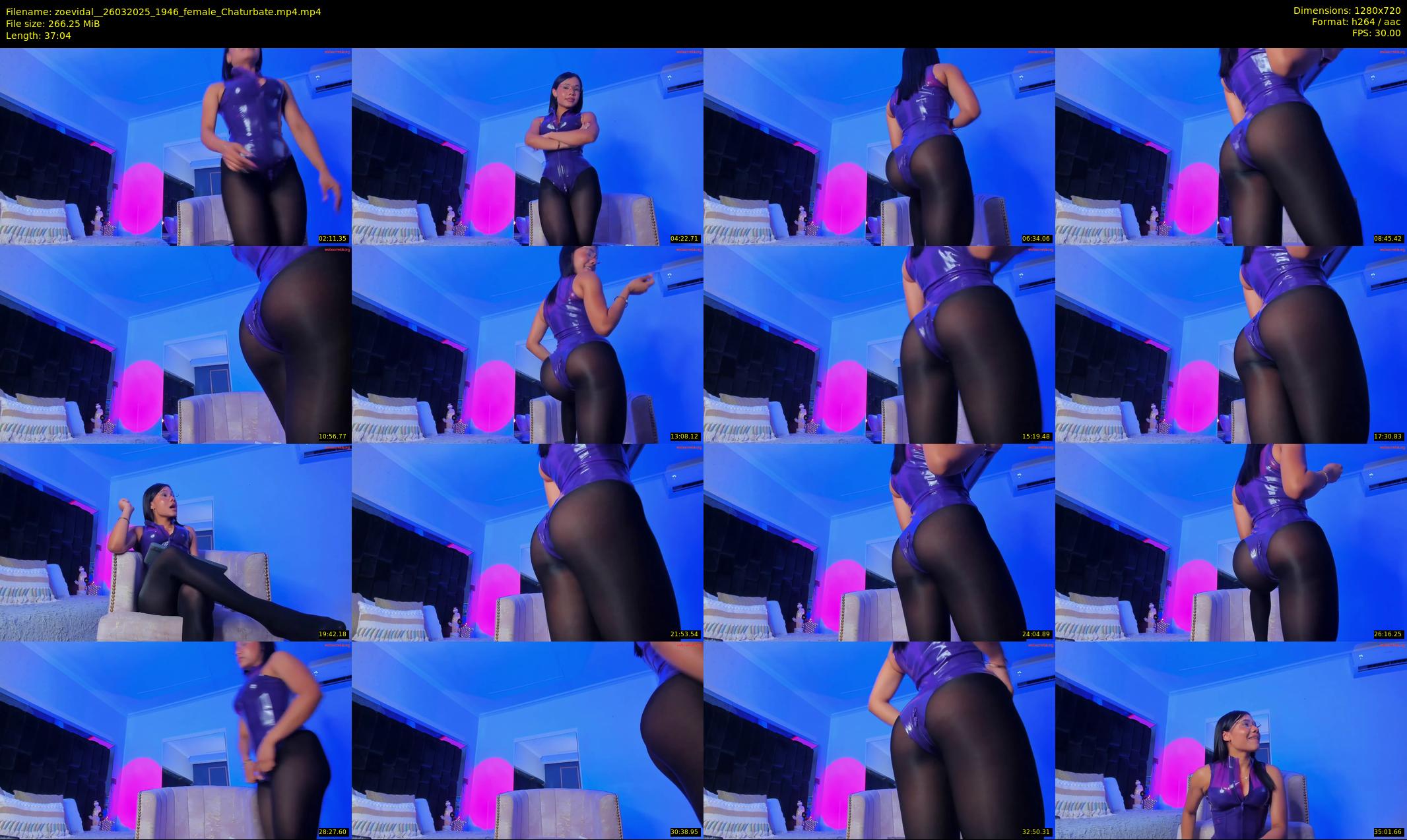 zoevidal_ — 38 minute Chaturbate female cam show recording, 720p, Mar 26, 2025