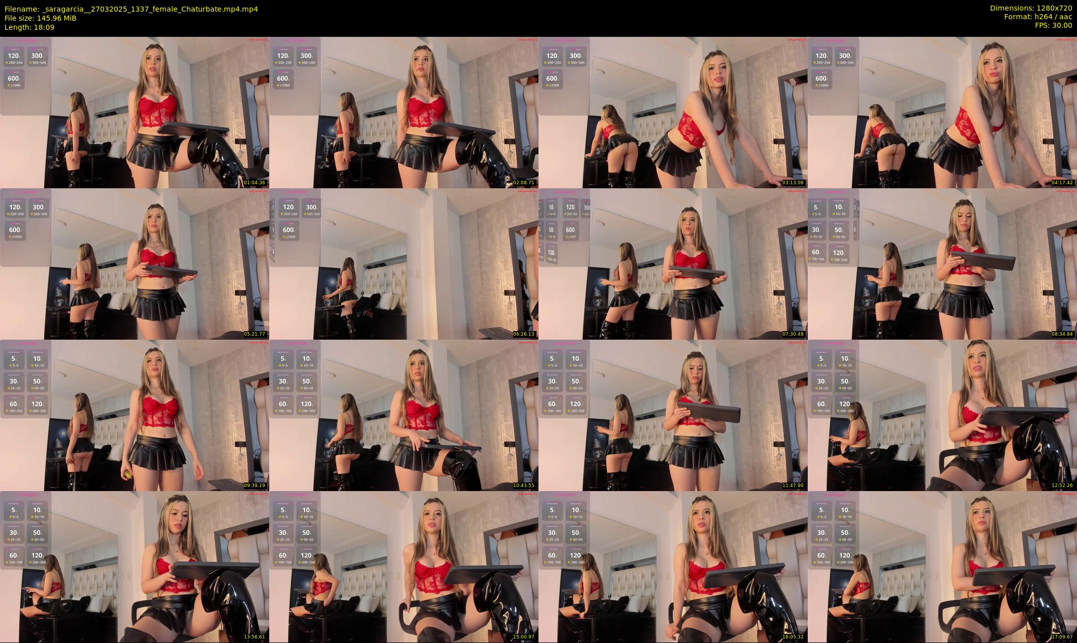 _saragarcia_ — 19 minute Chaturbate female cam show recording, 720p, Mar 27, 2025