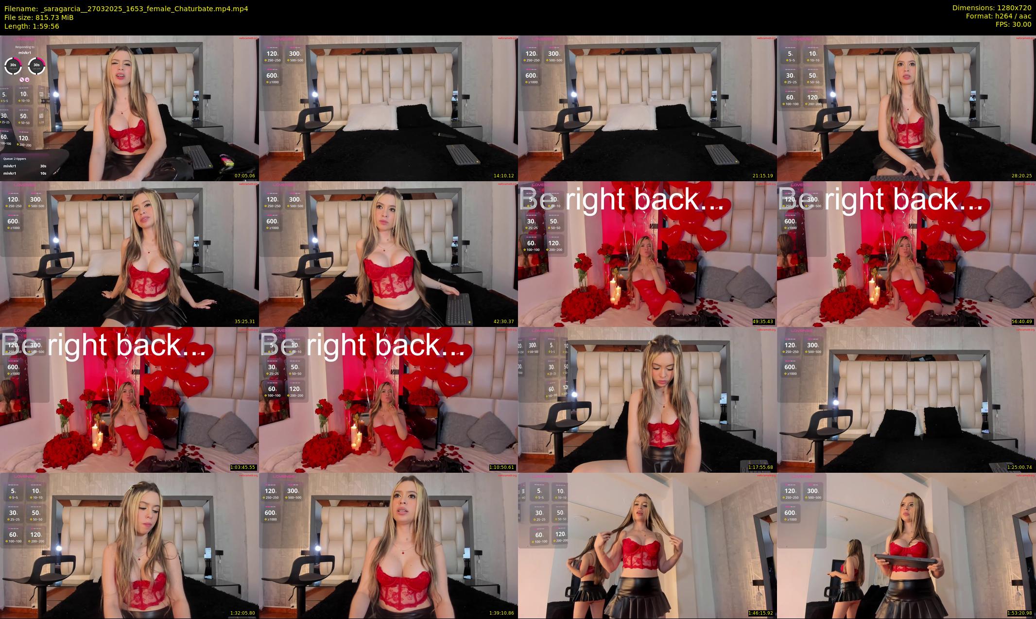 _saragarcia_ — 120 minute Chaturbate female cam show recording, 720p, Mar 27, 2025