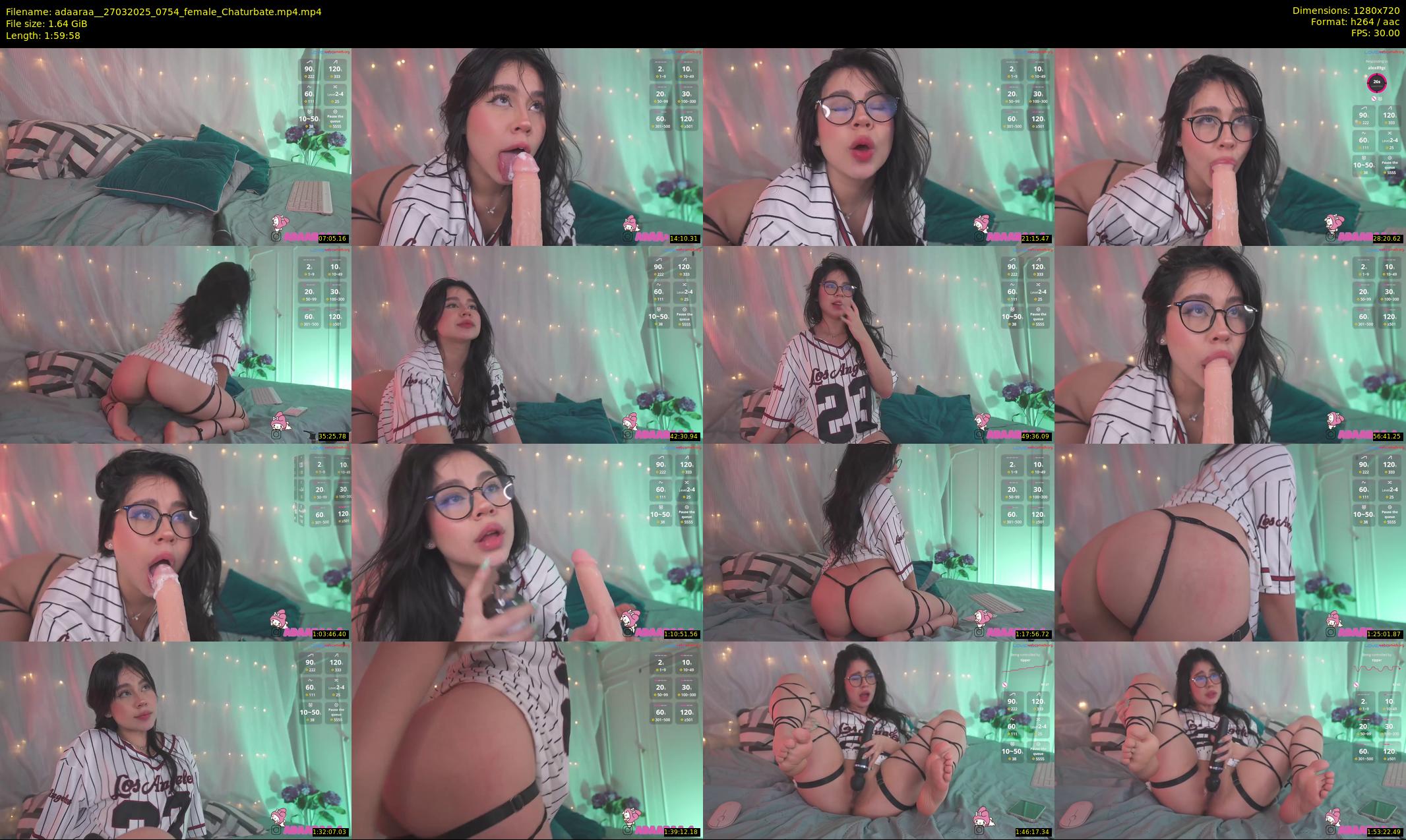 adaaraa_ — 120 minute Chaturbate female cam show recording, 720p, Mar 27, 2025