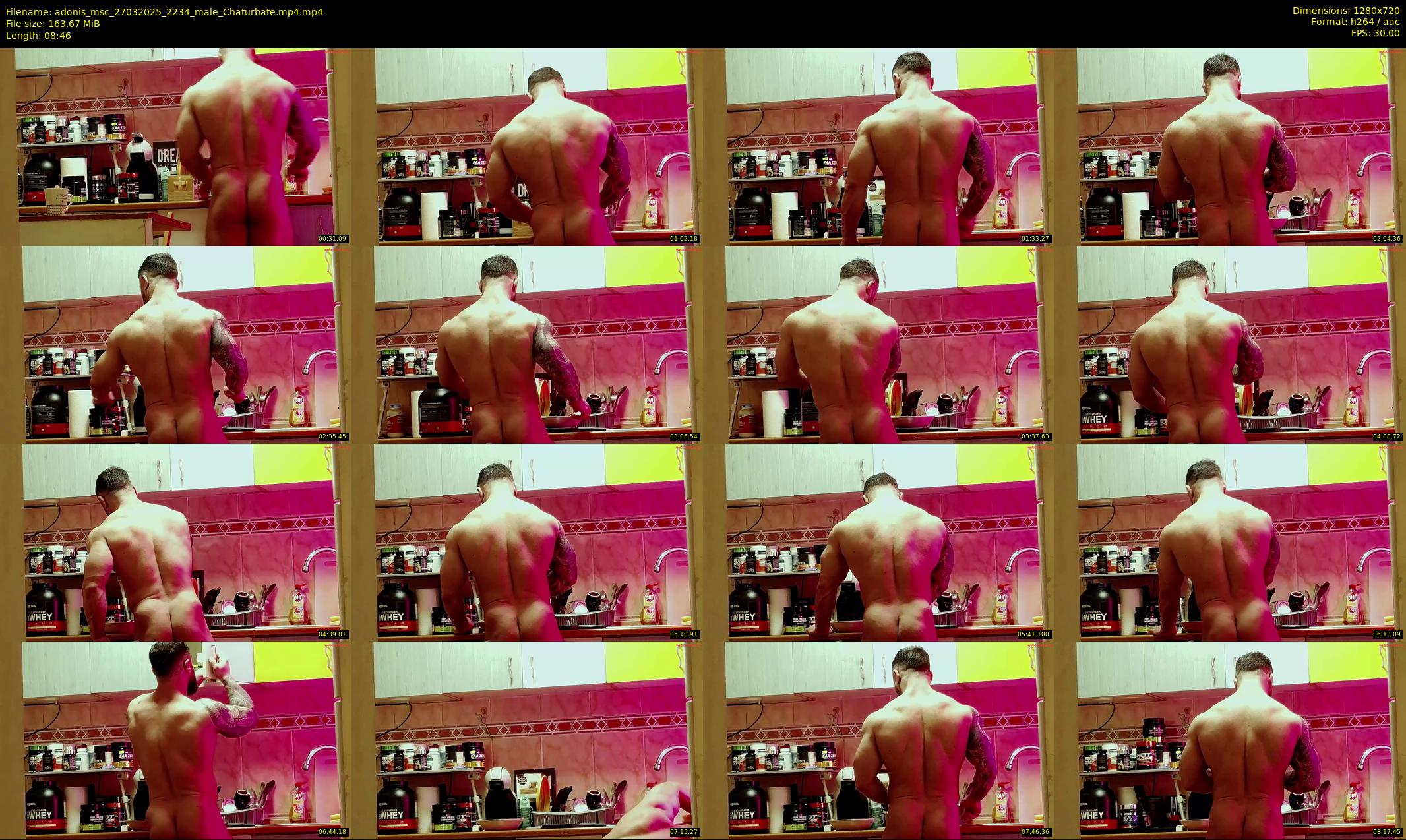 adonis_msc — 9 minute Chaturbate male cam show recording, 720p, Mar 27, 2025