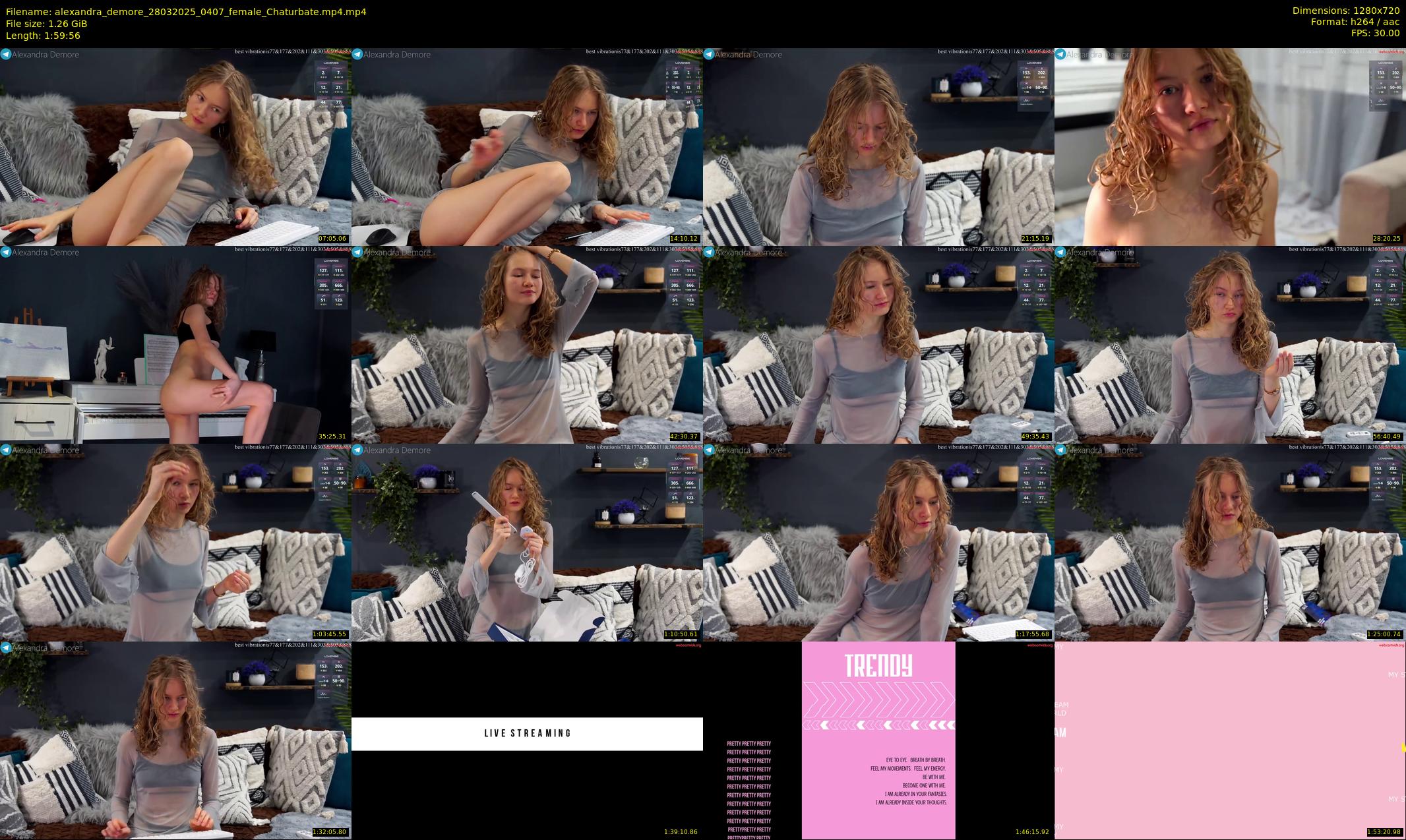 alexandra_demore — 120 minute Chaturbate female cam show recording, 720p, Mar 28, 2025