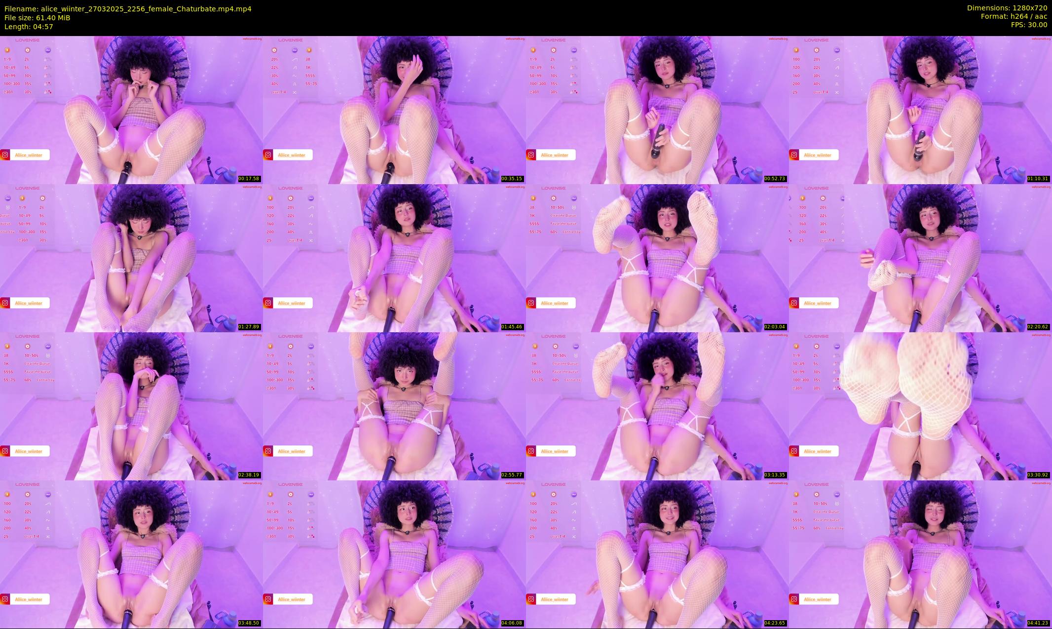 alice_wiinter — 5 minute Chaturbate female cam show recording, 720p, Mar 27, 2025