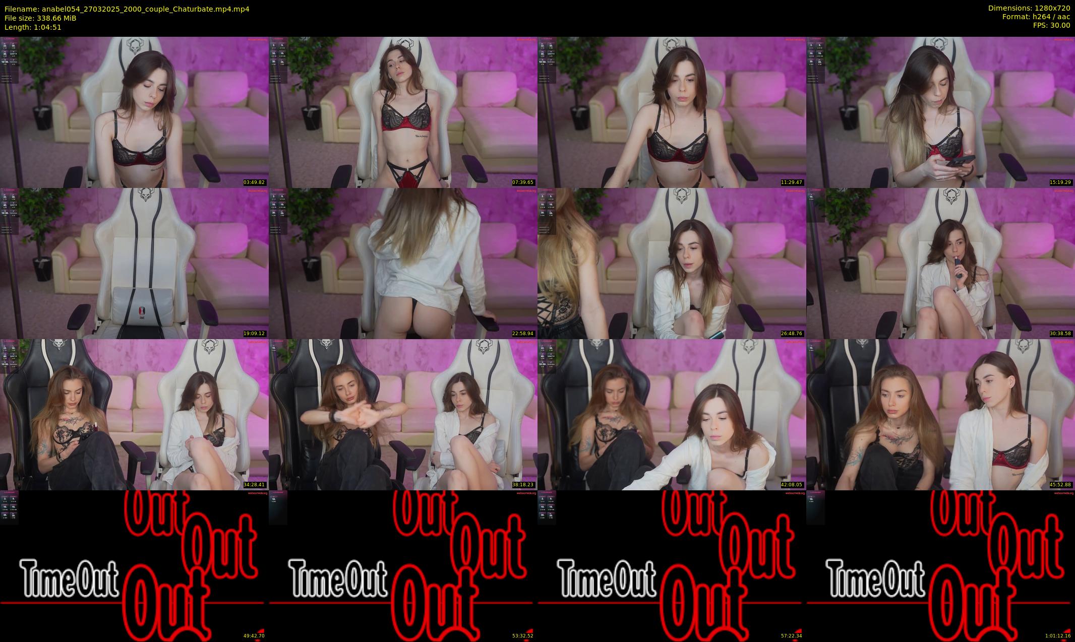 anabel054 — 65 minute Chaturbate female cam show recording, 720p, Mar 27, 2025