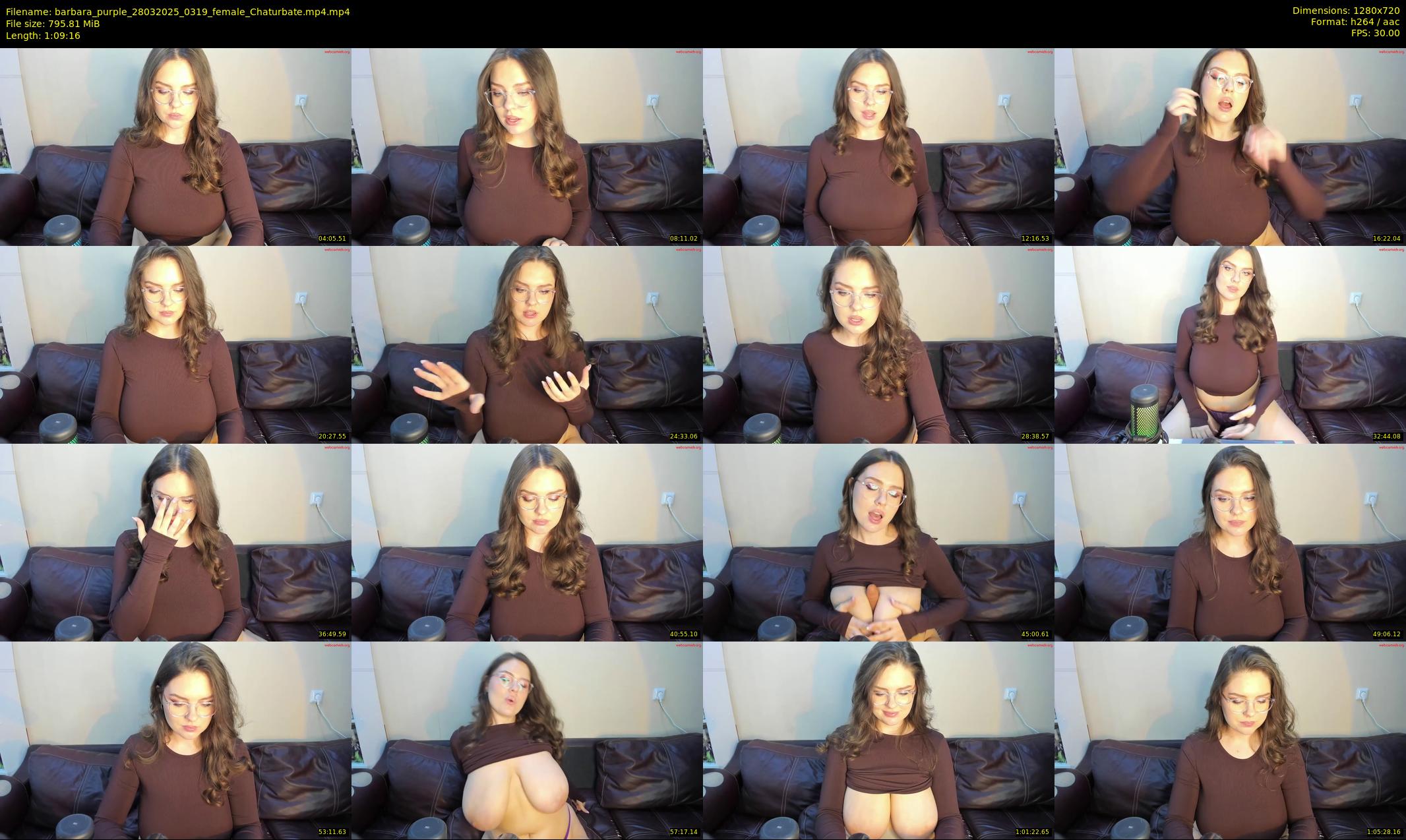 barbara_purple — 70 minute Chaturbate female cam show recording, 720p, Mar 28, 2025