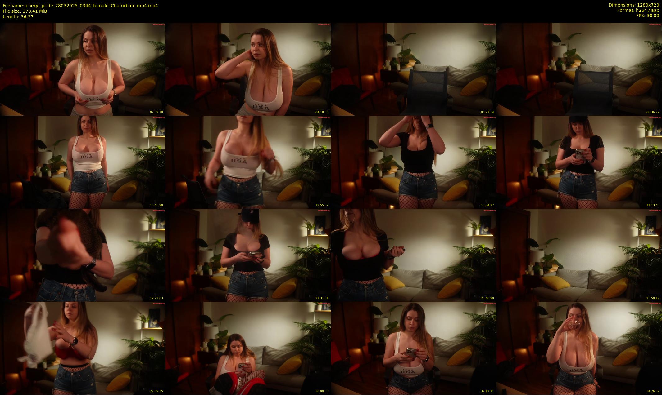 cheryl_pride — 37 minute Chaturbate female cam show recording, 720p, Mar 28, 2025