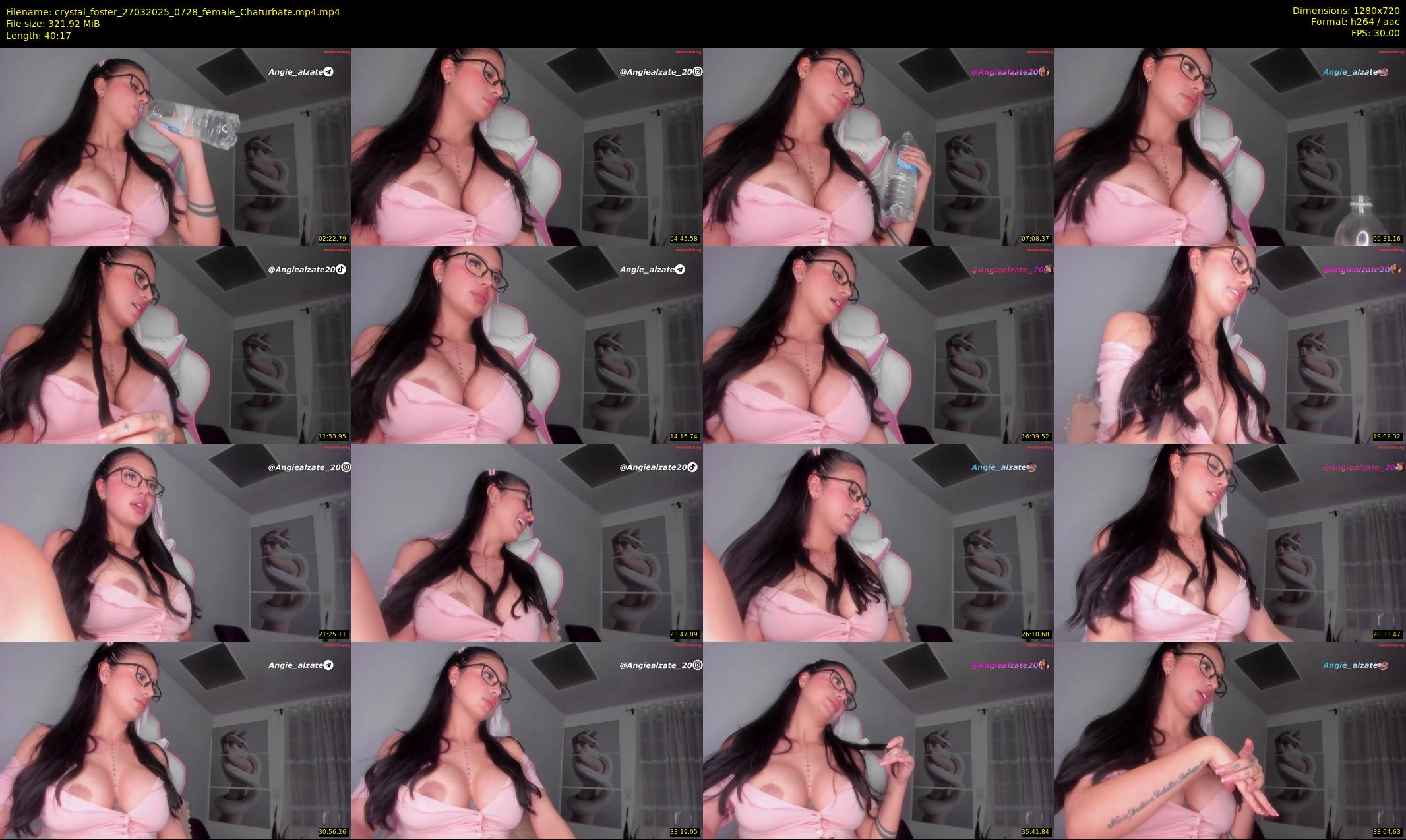 crystal_foster — 41 minute Chaturbate female cam show recording, 720p, Mar 27, 2025
