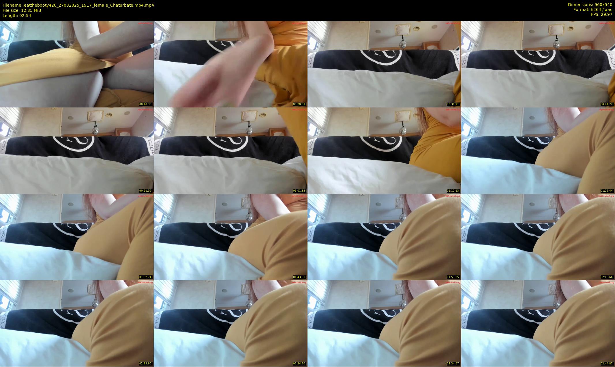 eatthebooty420 — 3 minute Chaturbate female cam show recording, 480p, Mar 27, 2025