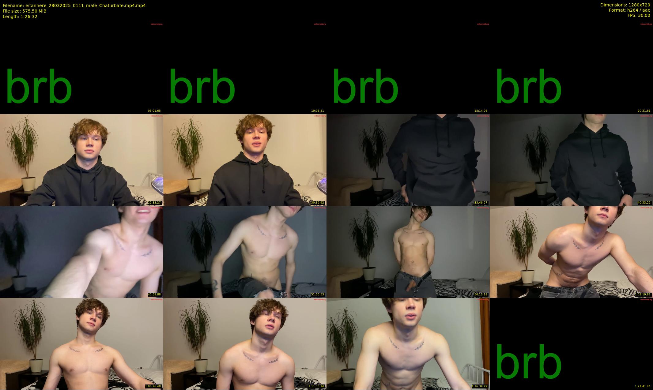 eitanhere — 87 minute Chaturbate male cam show recording, 720p, Mar 28, 2025