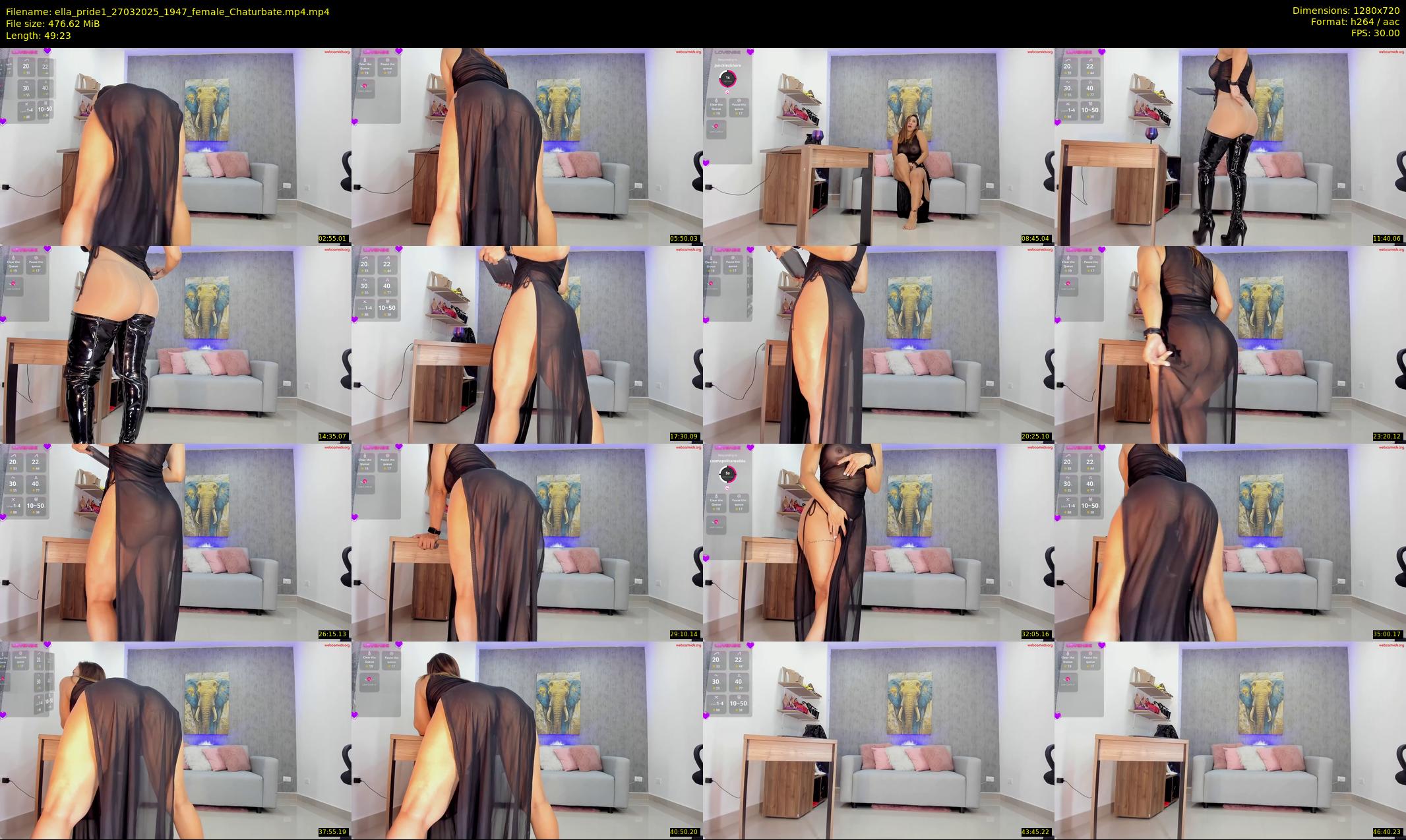 ella_pride1 — 50 minute Chaturbate female cam show recording, 720p, Mar 27, 2025