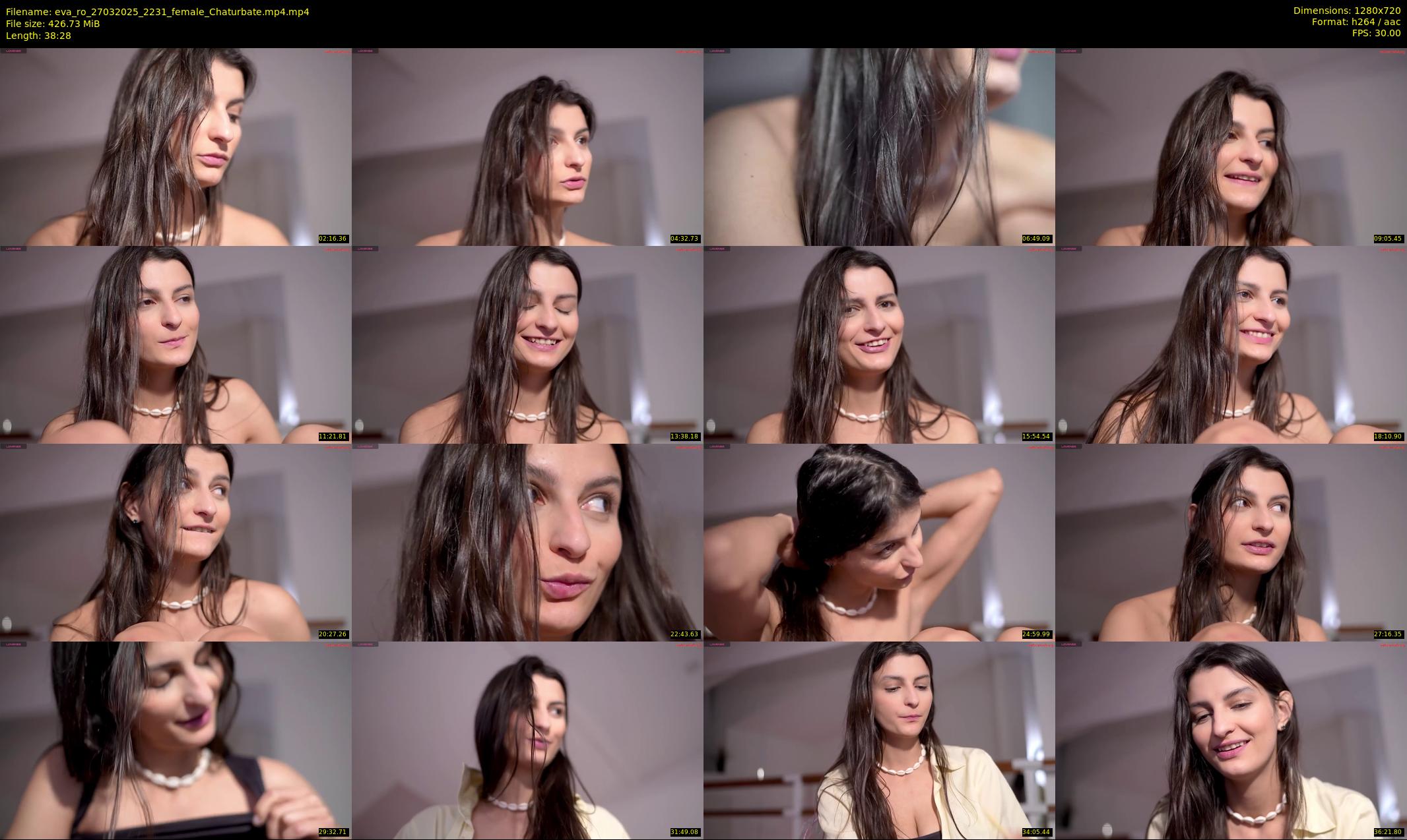 eva_ro — 39 minute Chaturbate female cam show recording, 720p, Mar 27, 2025