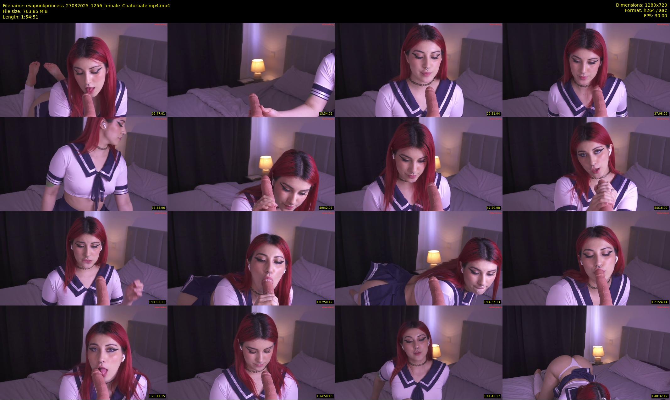 evapunkprincess — 115 minute Chaturbate female cam show recording, 720p, Mar 27, 2025