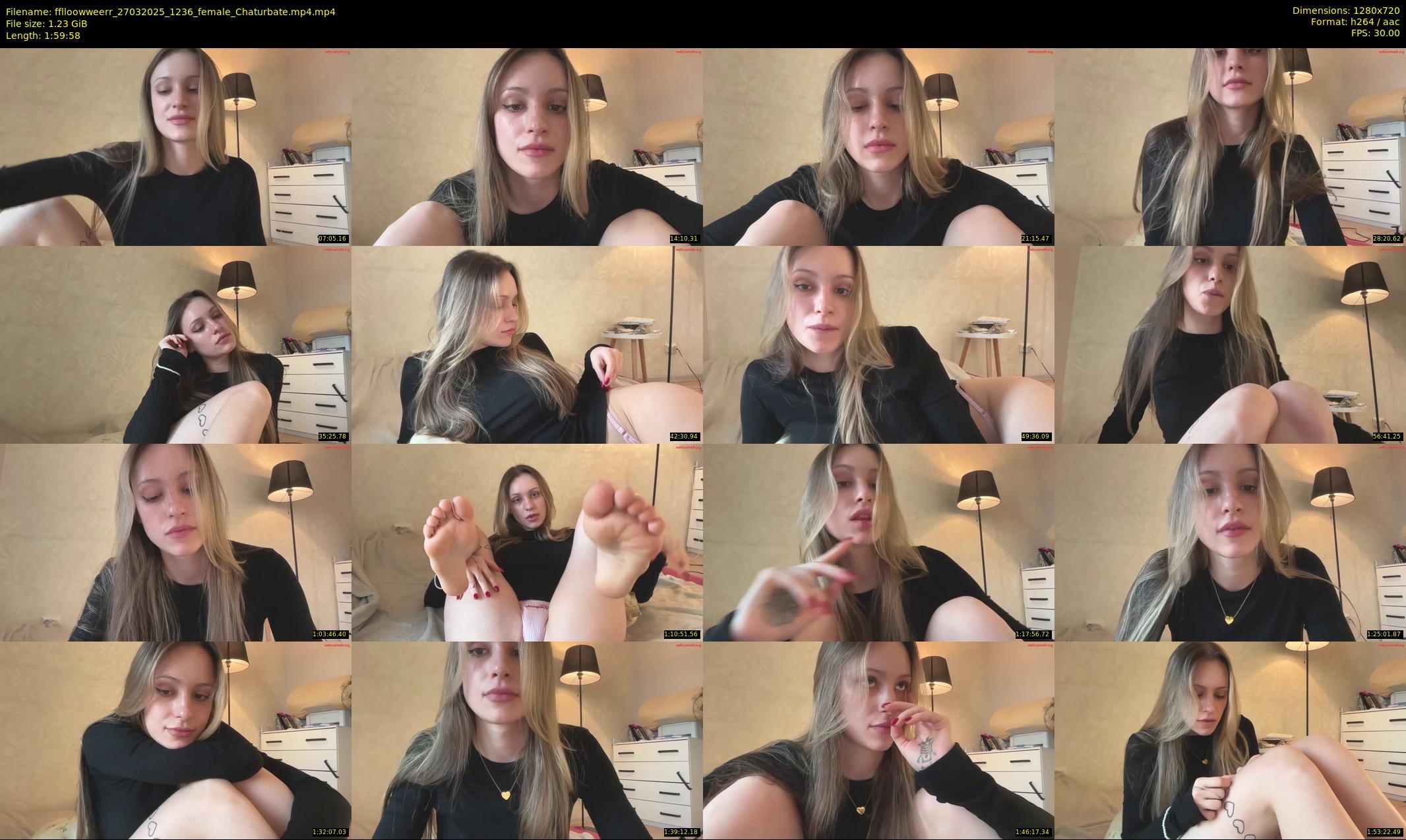fflloowweerr — 120 minute Chaturbate couple cam show recording, 720p, Mar 27, 2025