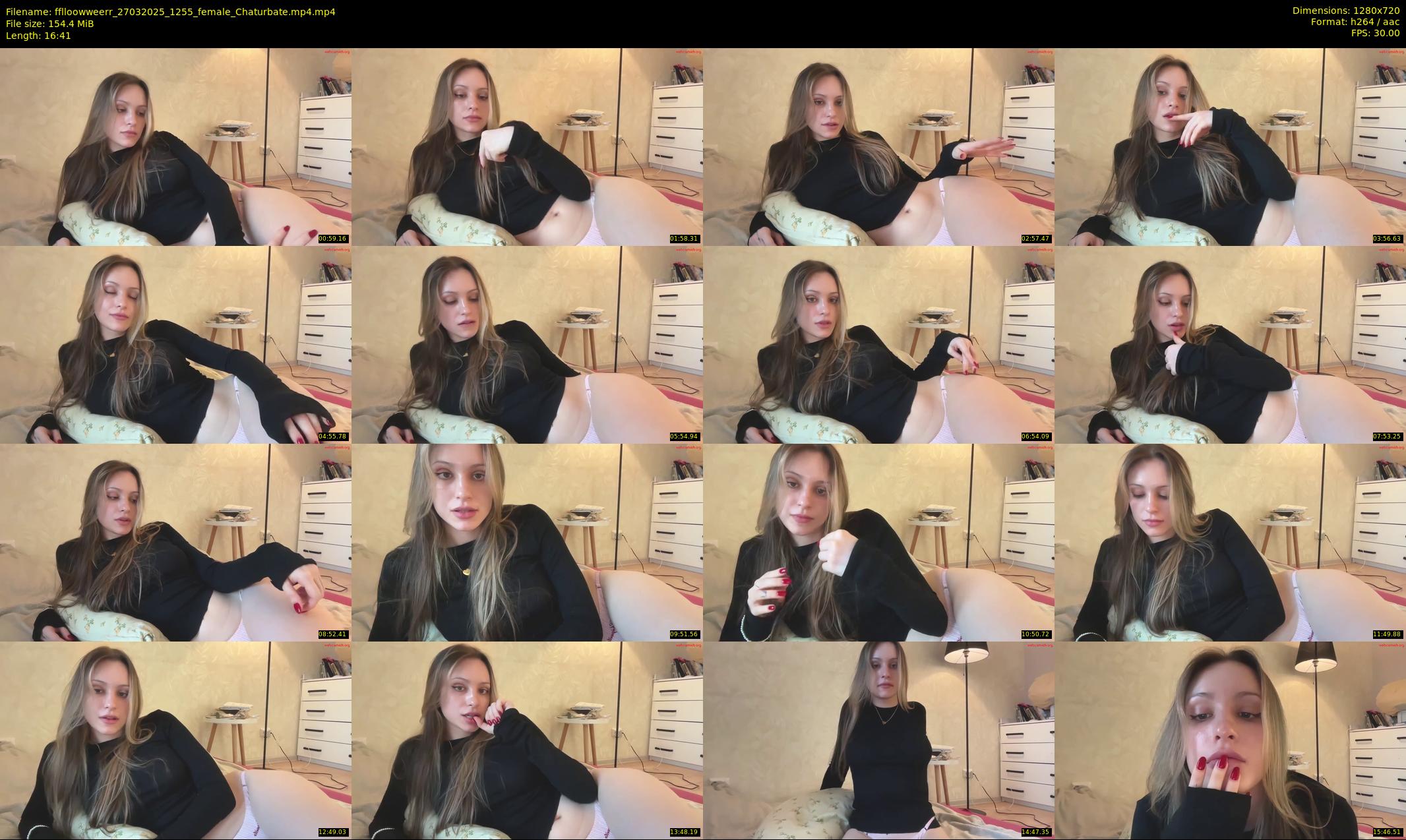 fflloowweerr — 17 minute Chaturbate couple cam show recording, 720p, Mar 27, 2025